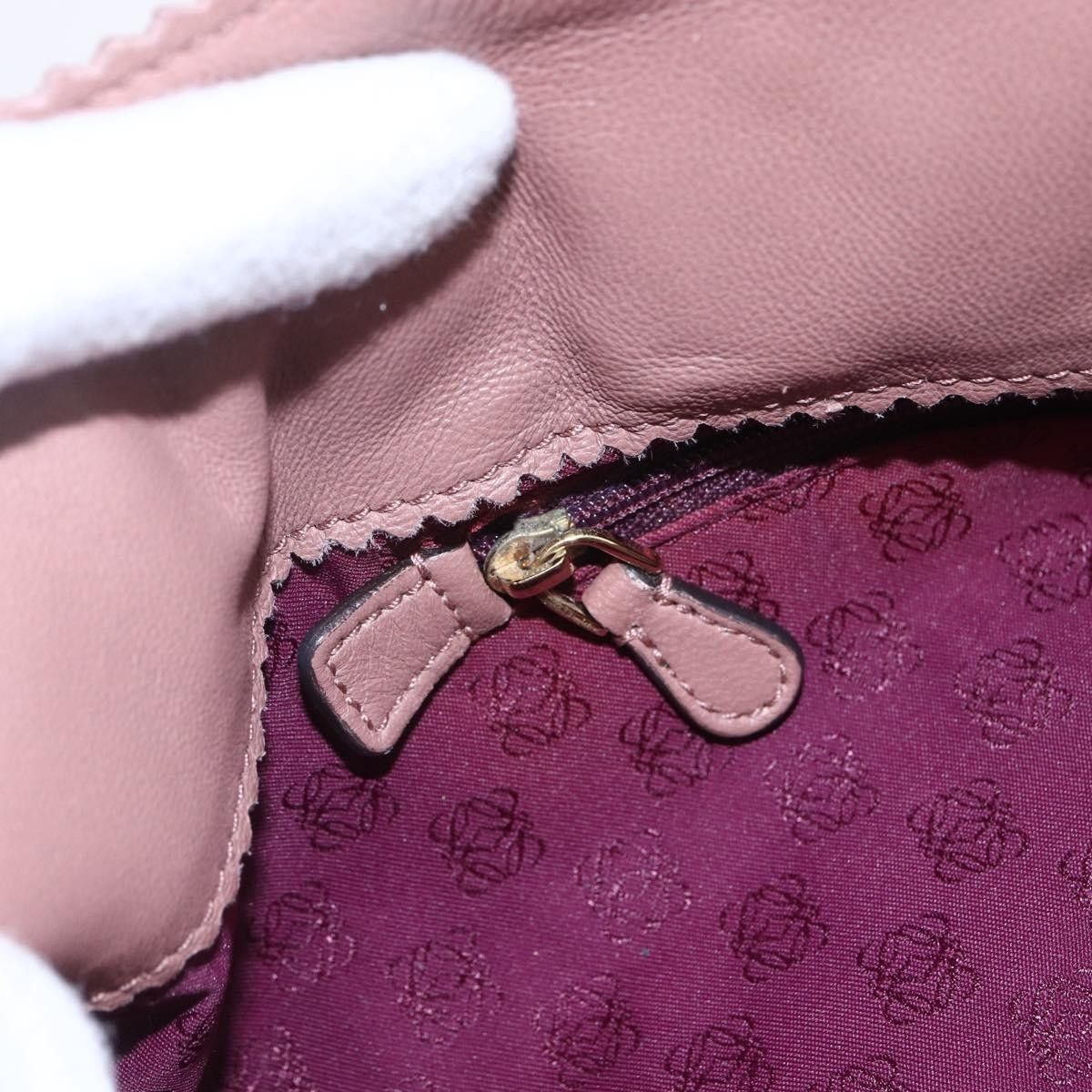 Loewe Loewe Vintage Anagram Tote Leather Size ONE SIZE - 13 Thumbnail