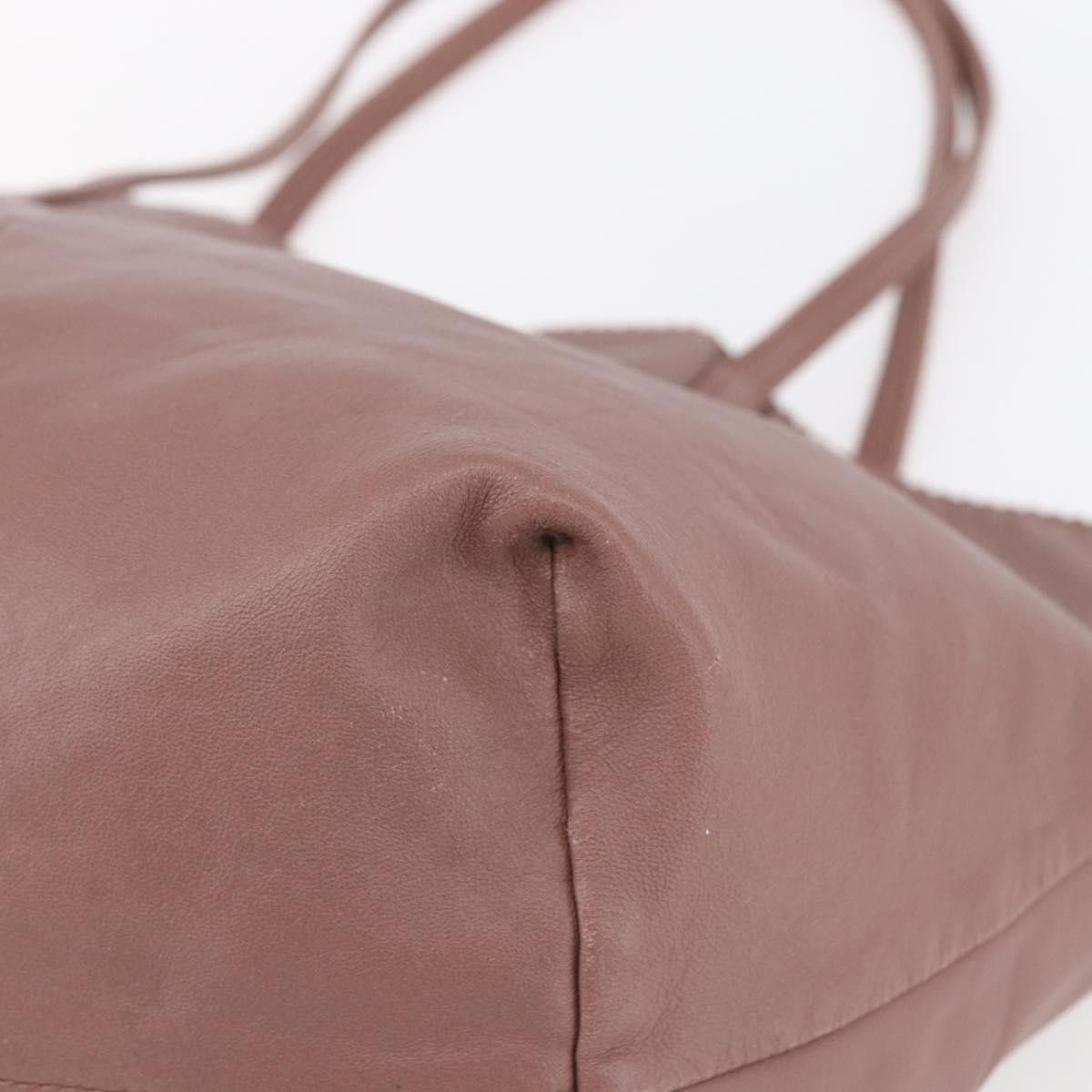Loewe Loewe Vintage Anagram Tote Leather Size ONE SIZE - 9 Thumbnail