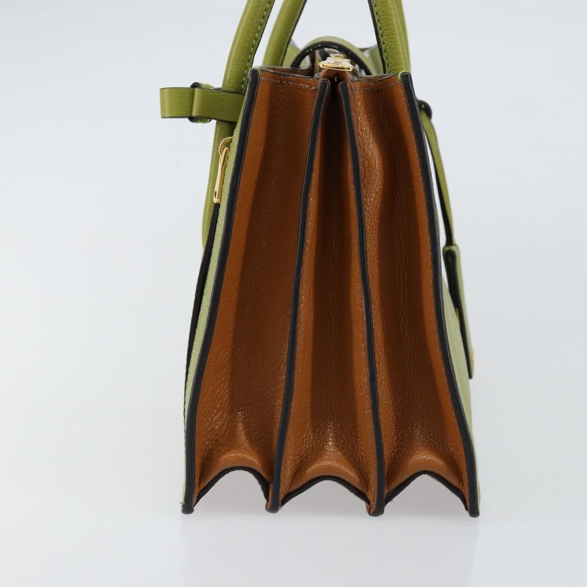 Miu Miu Miu Miu Madras Convertible Compartment Tote Leather Size ONE SIZE - 3 Thumbnail