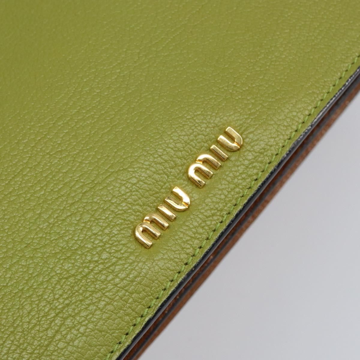 Miu Miu Miu Miu Madras Convertible Compartment Tote Leather Size ONE SIZE - 6 Thumbnail