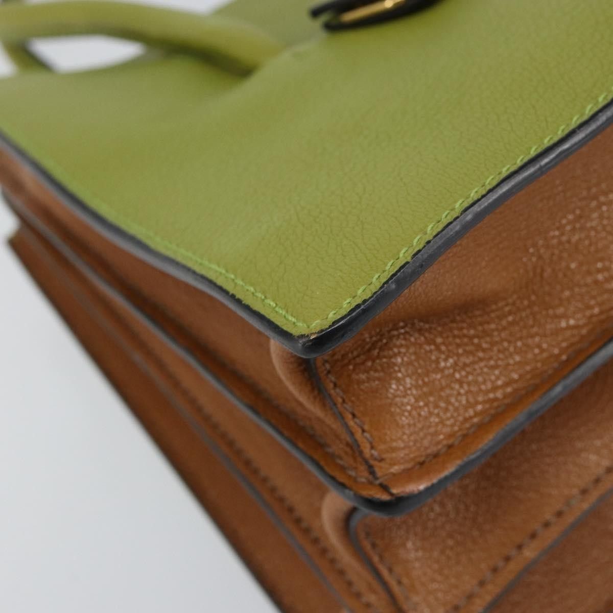 Miu Miu Miu Miu Madras Convertible Compartment Tote Leather Size ONE SIZE - 11 Thumbnail