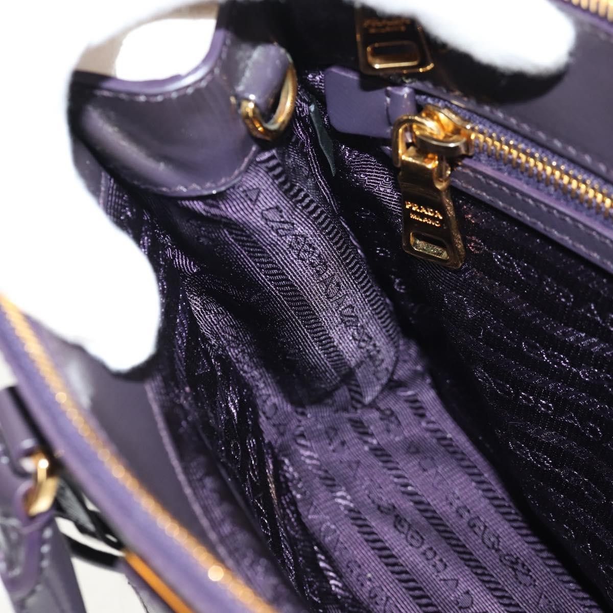 Prada Prada Galleria Double Zip Tote Vernice Saffiano Leather Size ONE SIZE - 24 Thumbnail