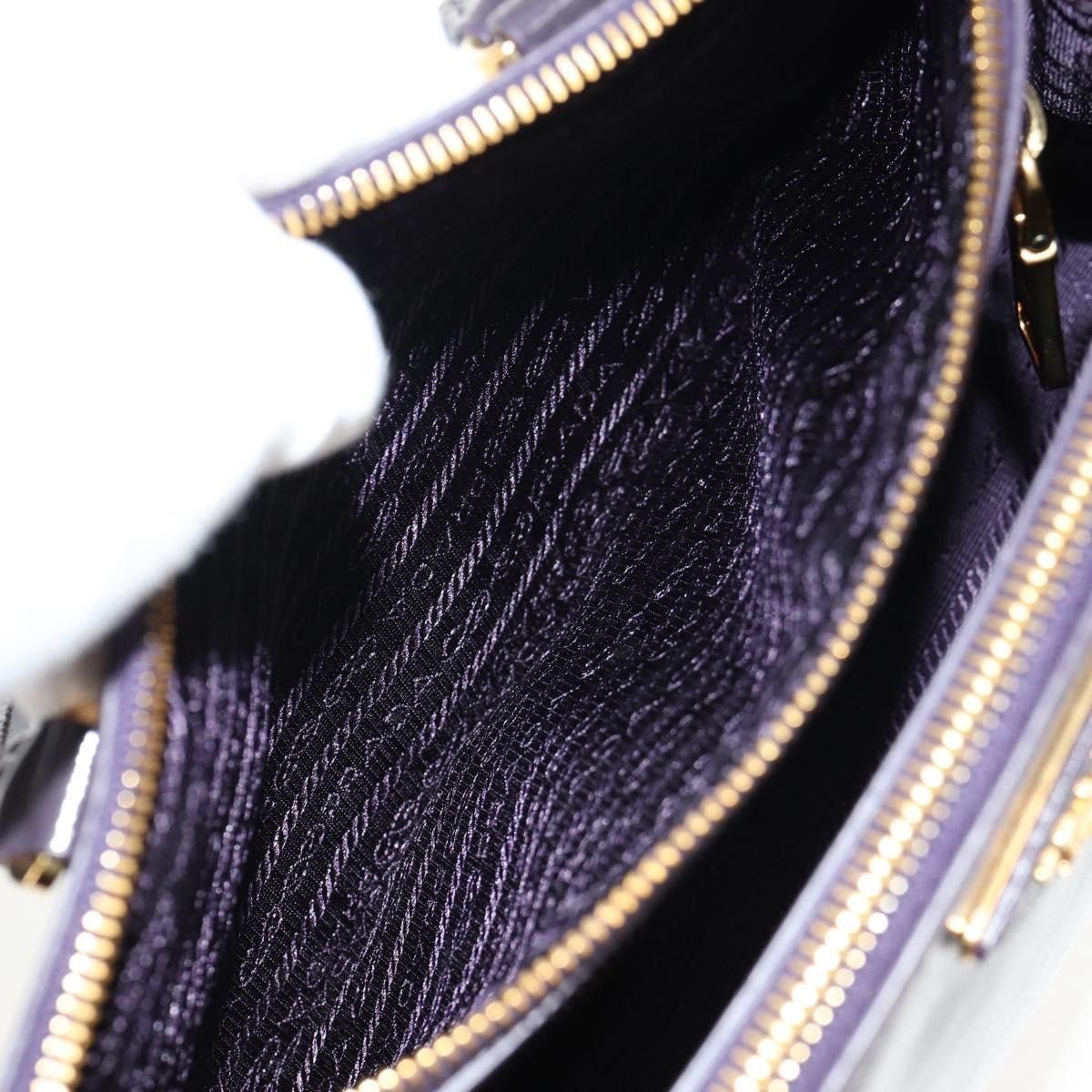 Prada Prada Galleria Double Zip Tote Vernice Saffiano Leather Size ONE SIZE - 22 Thumbnail