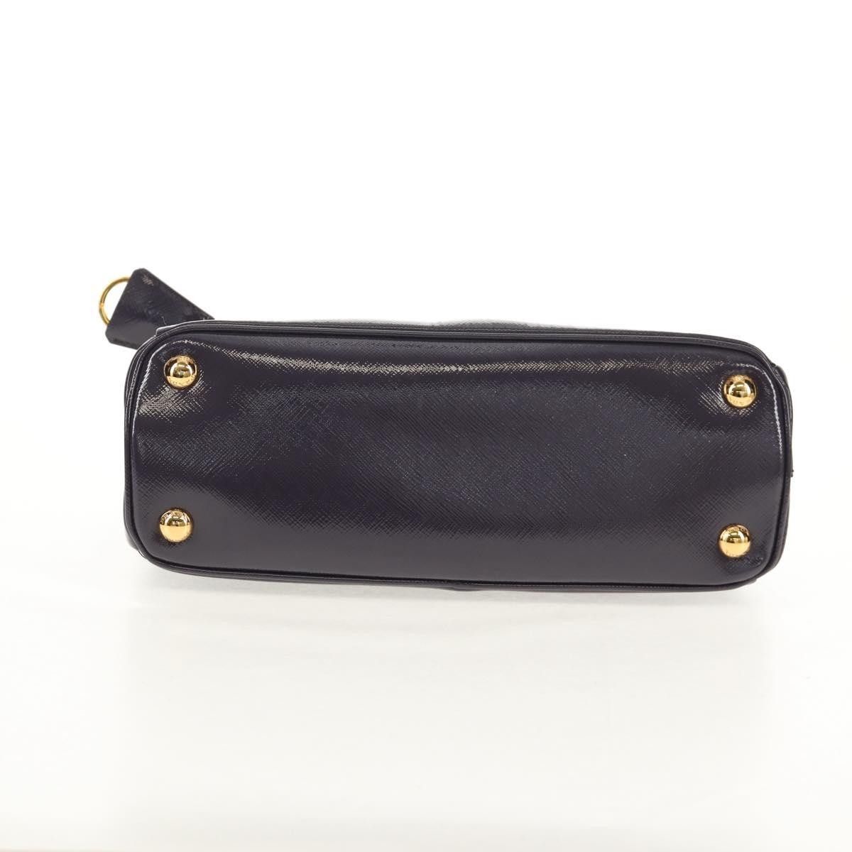 Prada Prada Galleria Double Zip Tote Vernice Saffiano Leather Size ONE SIZE - 16 Thumbnail