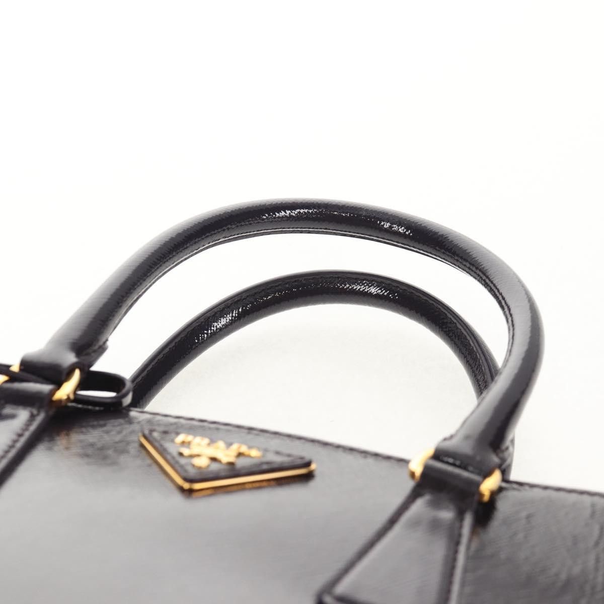 Prada Prada Galleria Double Zip Tote Vernice Saffiano Leather Size ONE SIZE - 20 Thumbnail