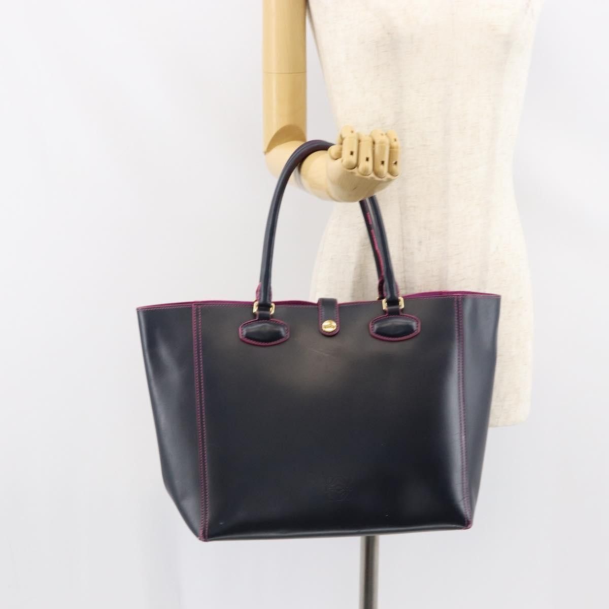 Loewe Loewe Leo Shopper Tote Leather Size ONE SIZE - 13 Thumbnail