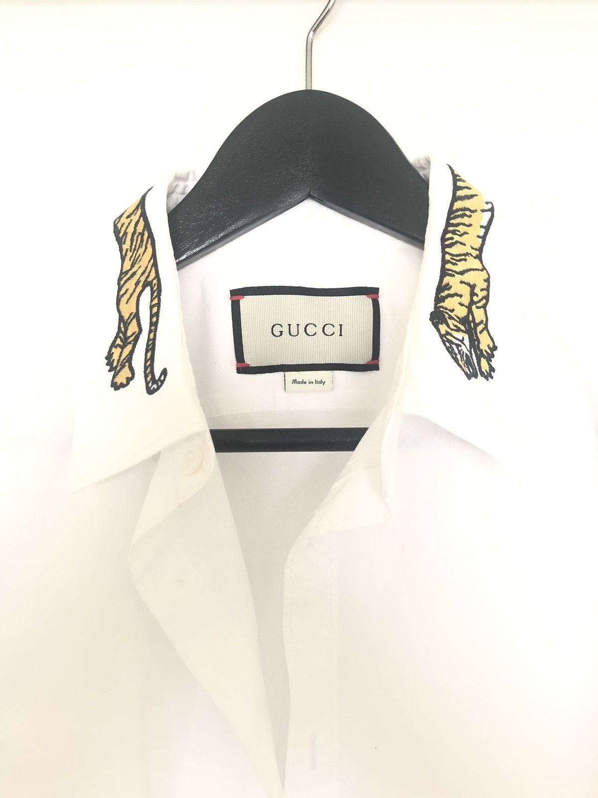 Gucci Gucci Cotton Duke Shirt With Tiger | Grailed