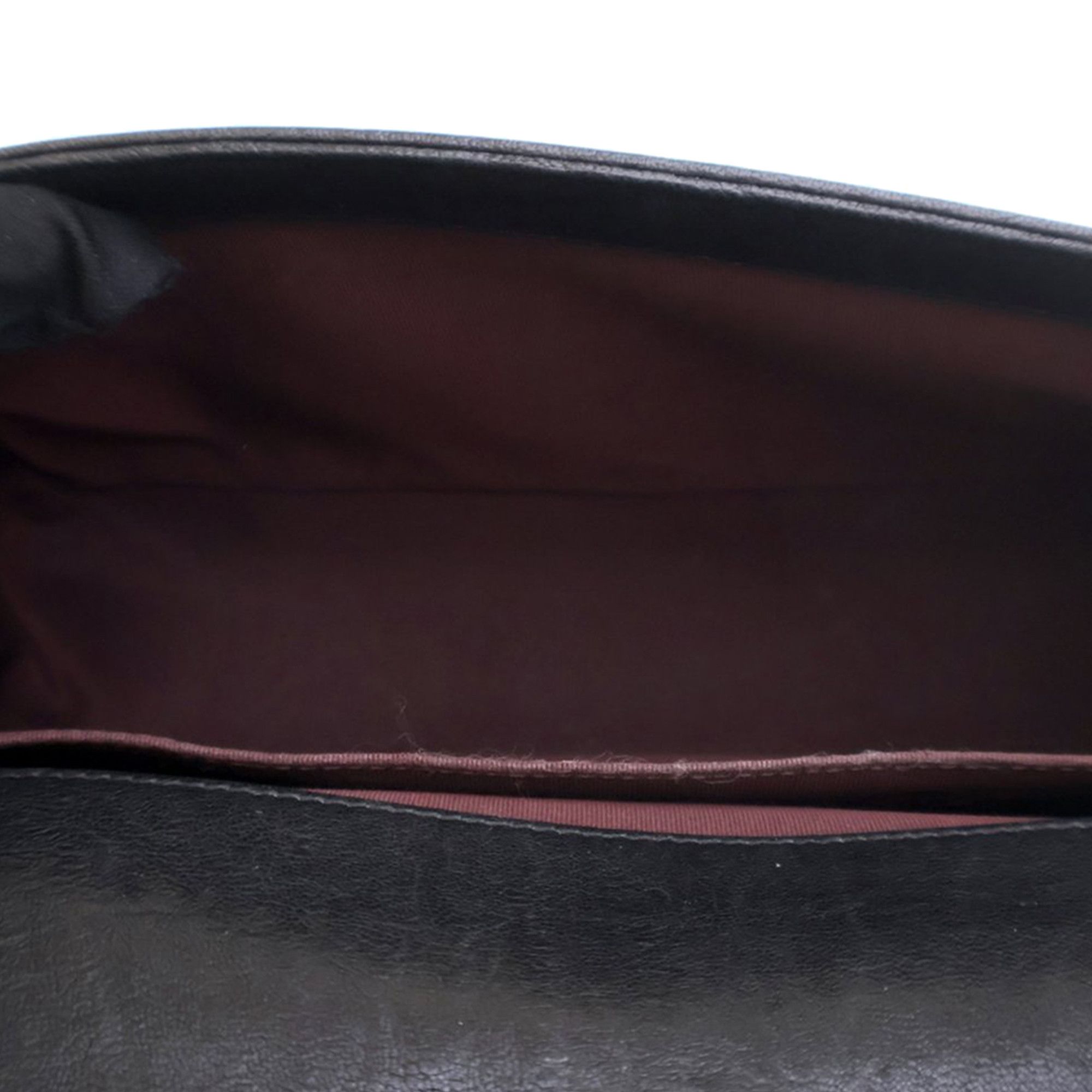 Chanel Old Medium Quilted Crumpled Calfskin Studded Boy Flap