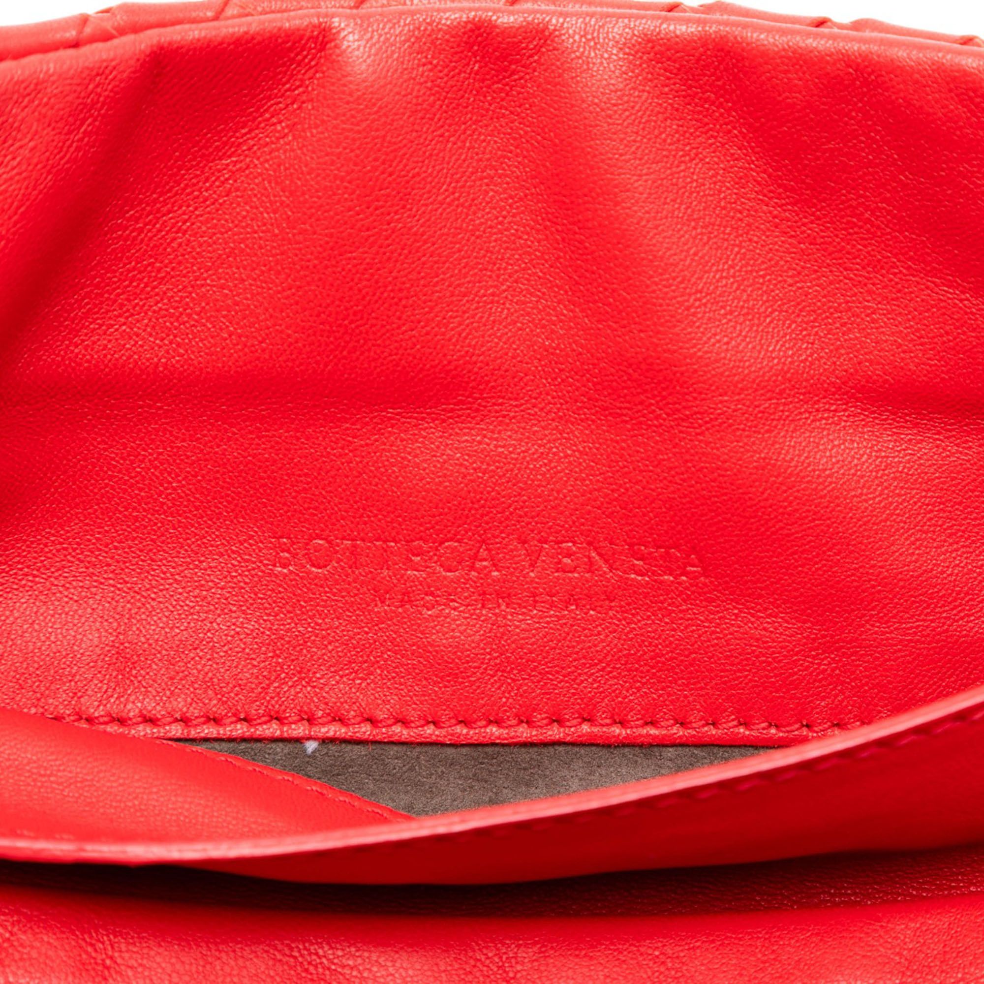 Bottega Veneta Bottega Veneta Mini Nappa Intrecciato Expandable Chain Flap Crossbody Size ONE SIZE - 6 Thumbnail