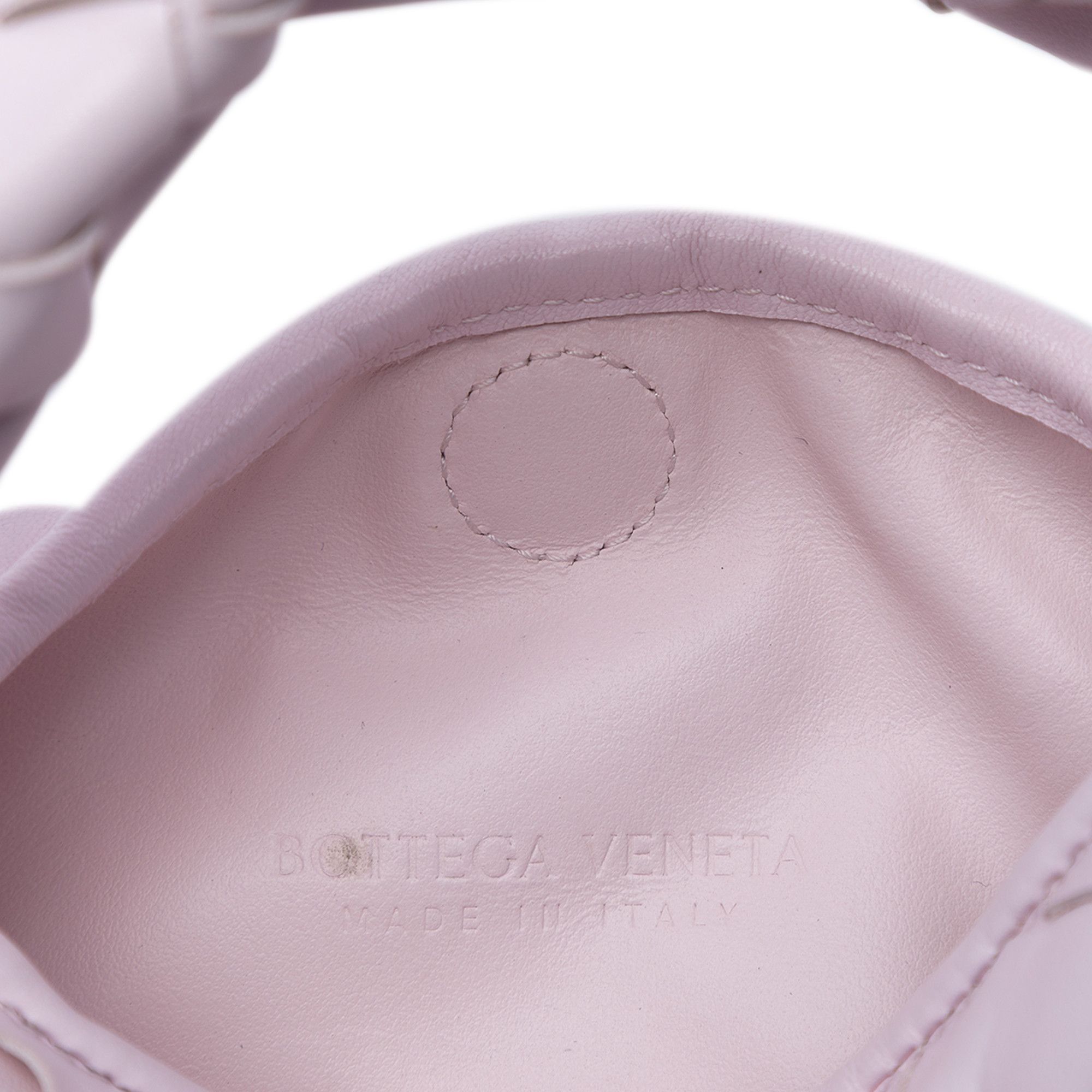 Bottega Veneta Bottega Veneta Mini Calfskin Intrecciato Hop Satchel Size ONE SIZE - 5 Thumbnail