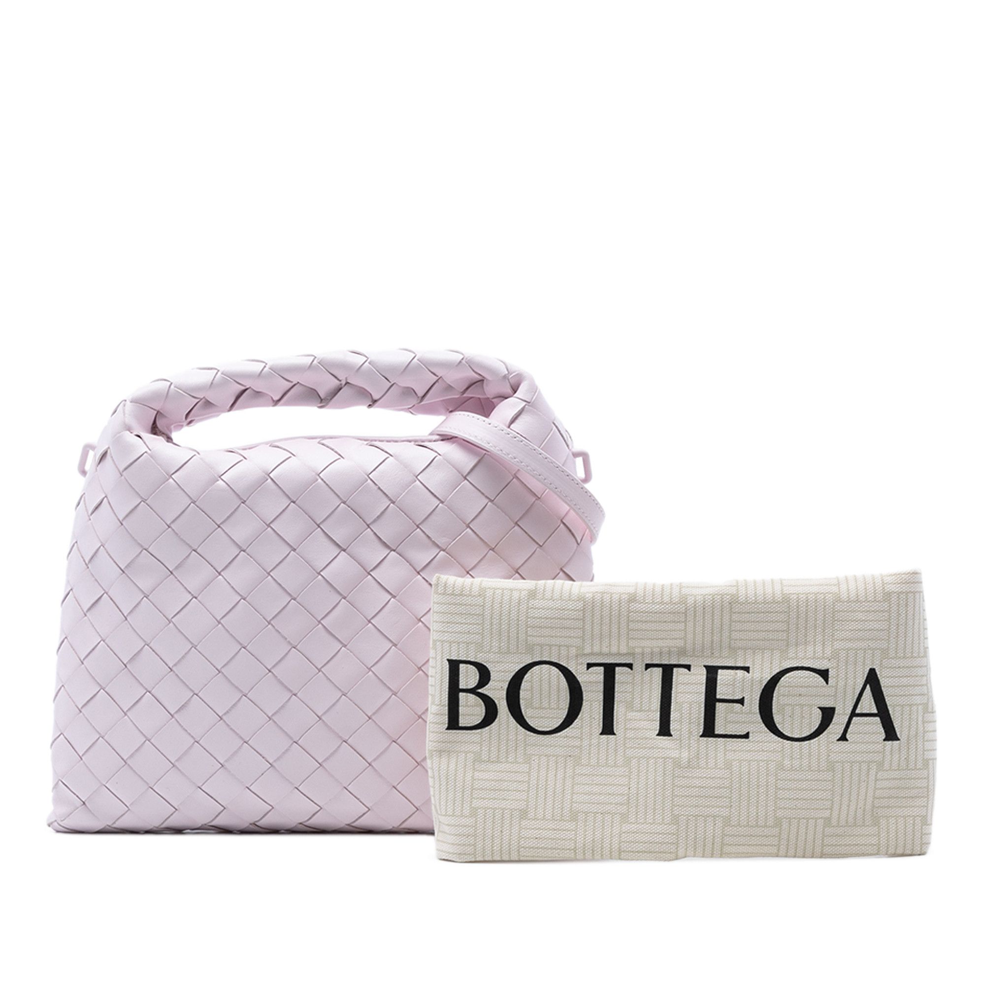 Bottega Veneta Bottega Veneta Mini Calfskin Intrecciato Hop Satchel Size ONE SIZE - 8 Thumbnail