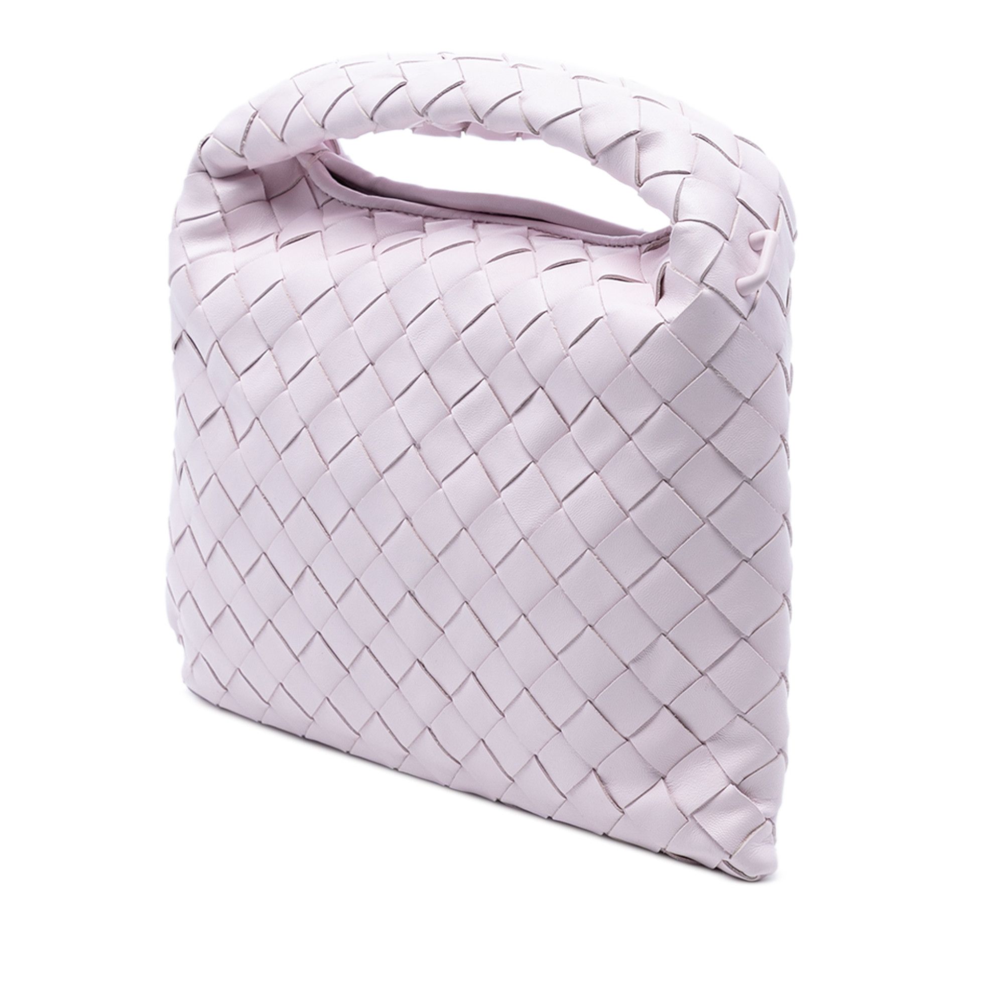 Bottega Veneta Bottega Veneta Mini Calfskin Intrecciato Hop Satchel Size ONE SIZE - 2 Thumbnail