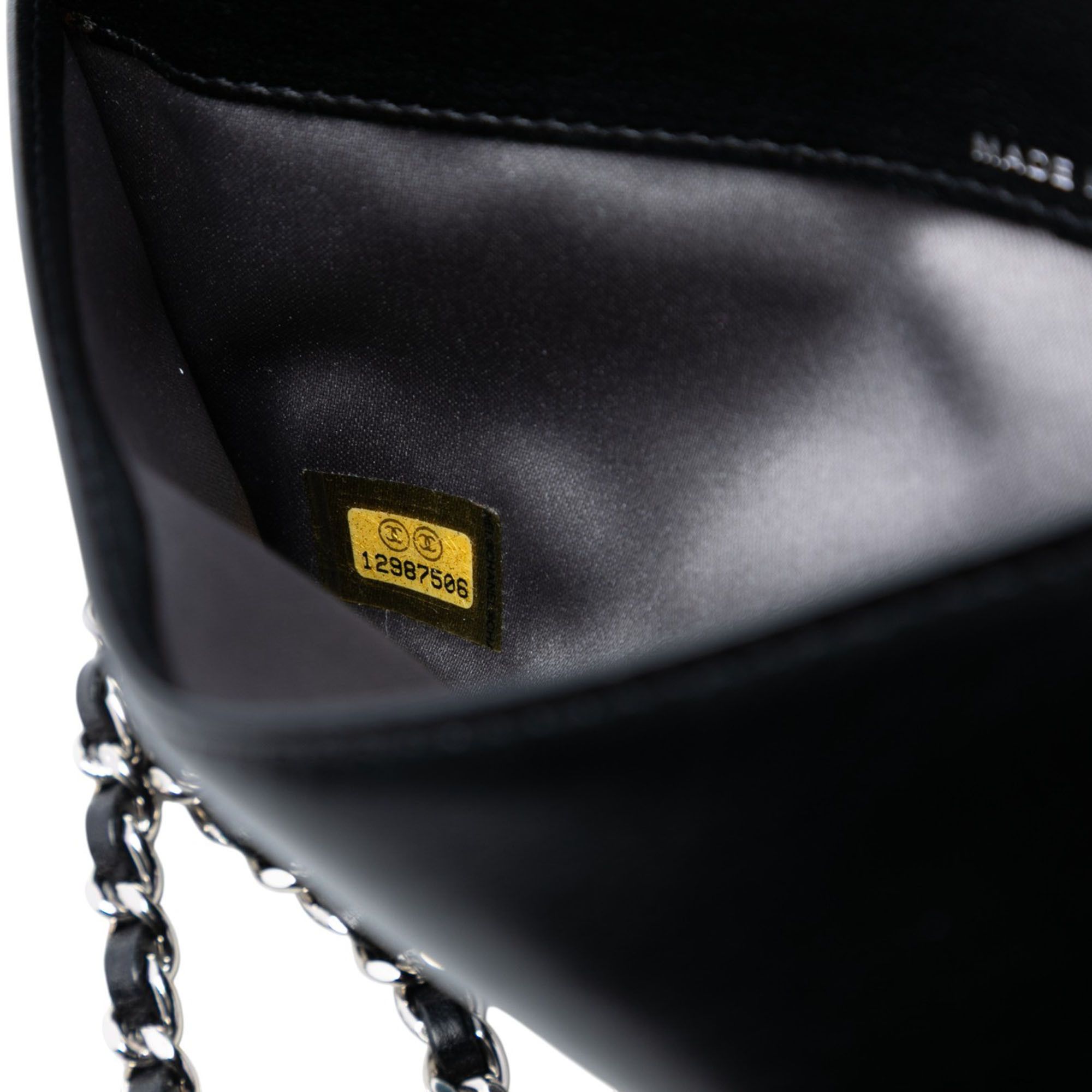 Chanel Chanel Studded Lambskin CC Wallet on Chain Size ONE SIZE - 6 Thumbnail