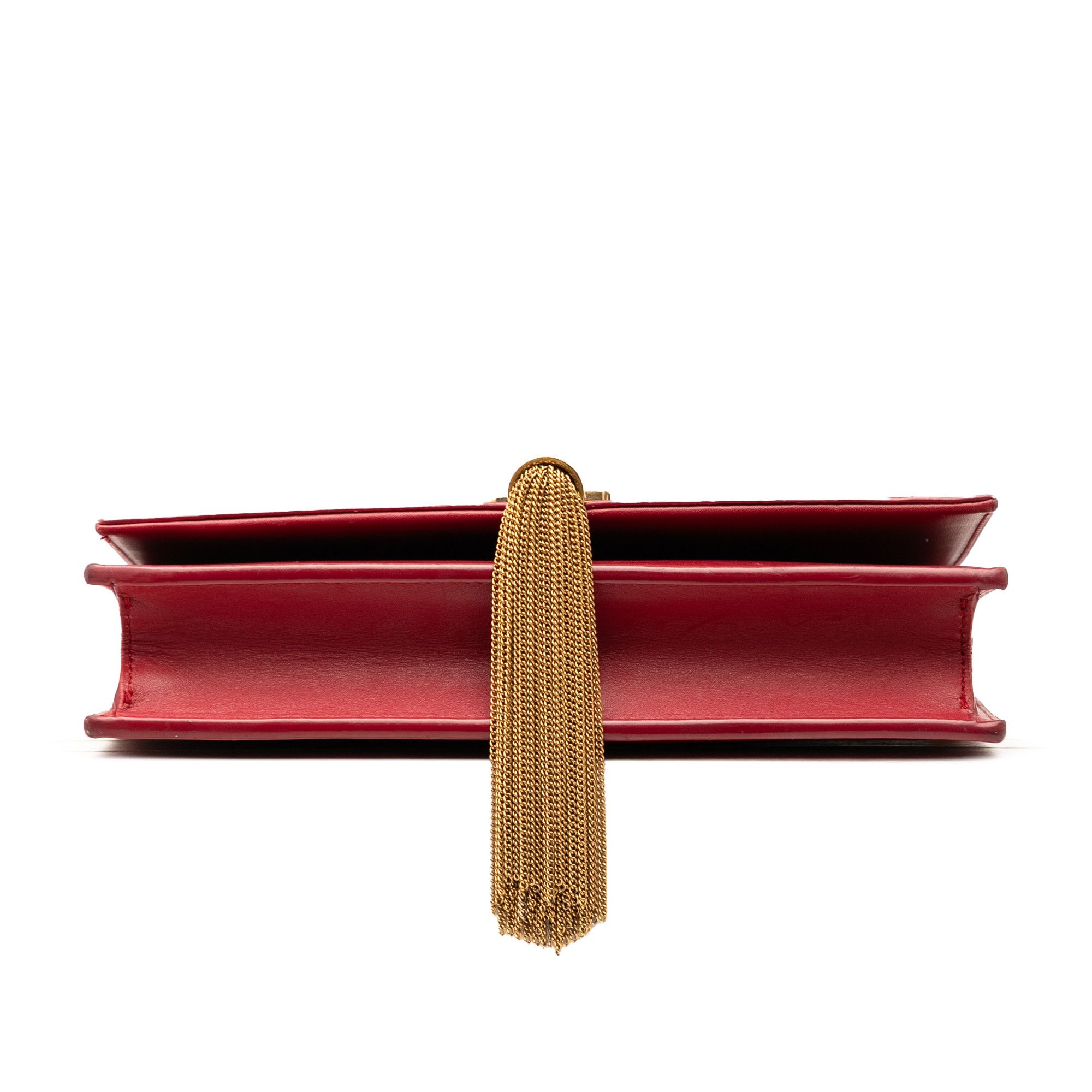 Yves Saint Laurent Yves Saint Laurent Smooth Calfskin Monogram Kate Tassel Wallet on Chain Size ONE SIZE - 3 Thumbnail