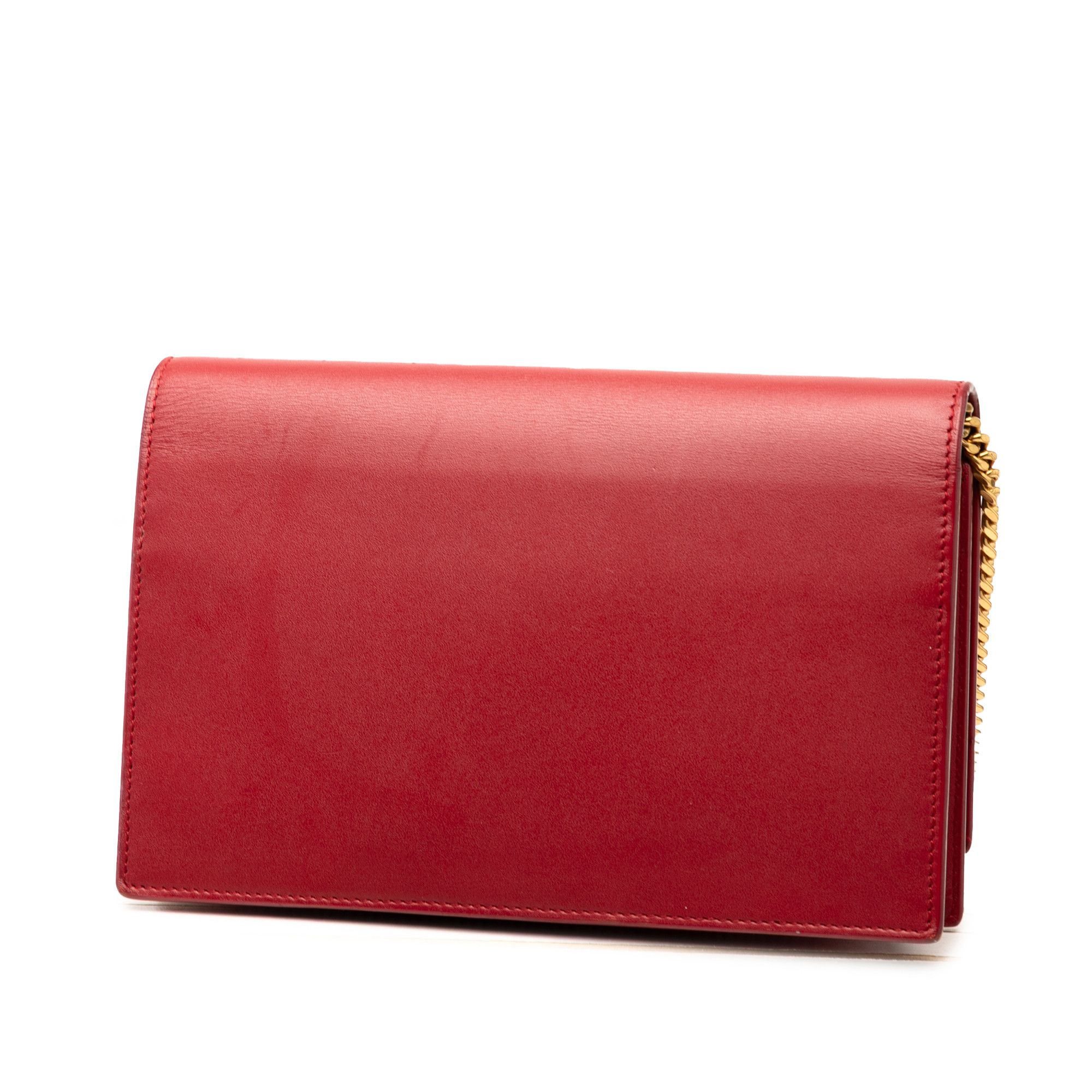 Yves Saint Laurent Yves Saint Laurent Smooth Calfskin Monogram Kate Tassel Wallet on Chain Size ONE SIZE - 2 Thumbnail
