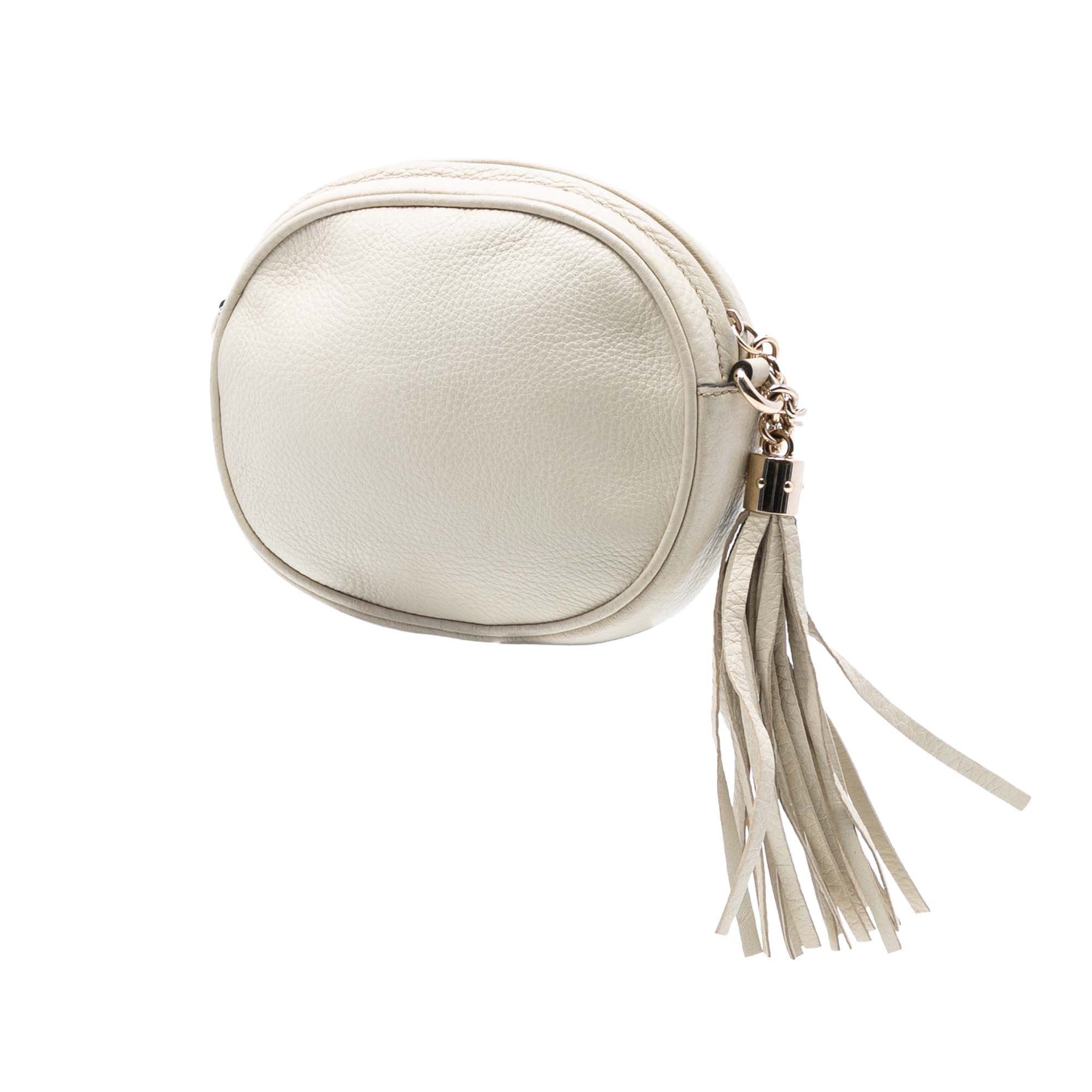 Gucci Gucci Mini Pebbled Calfskin Soho Chain Crossbody Size ONE SIZE - 2 Thumbnail