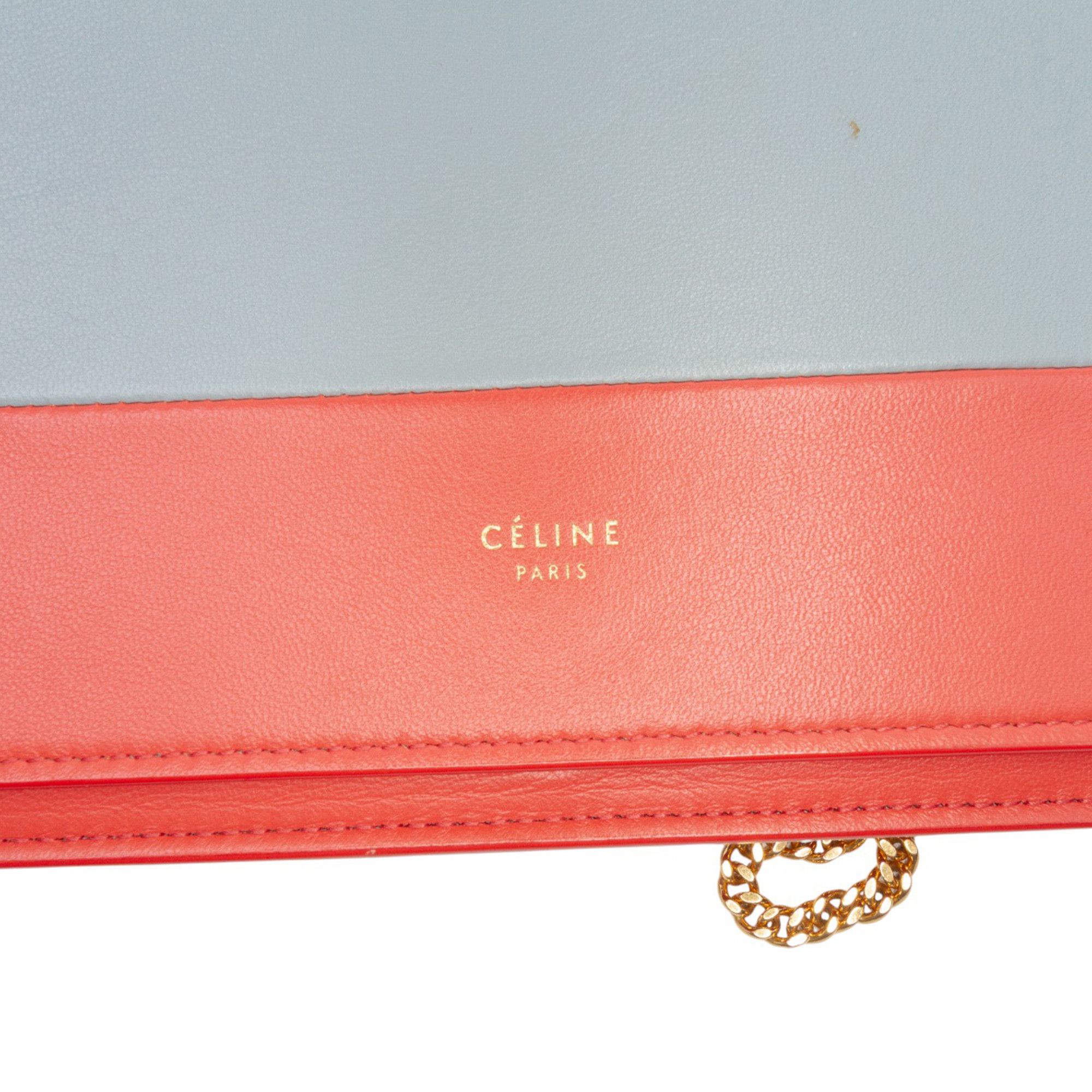 Celine Celine Leather Frame Wallet on Chain Size ONE SIZE - 5 Thumbnail