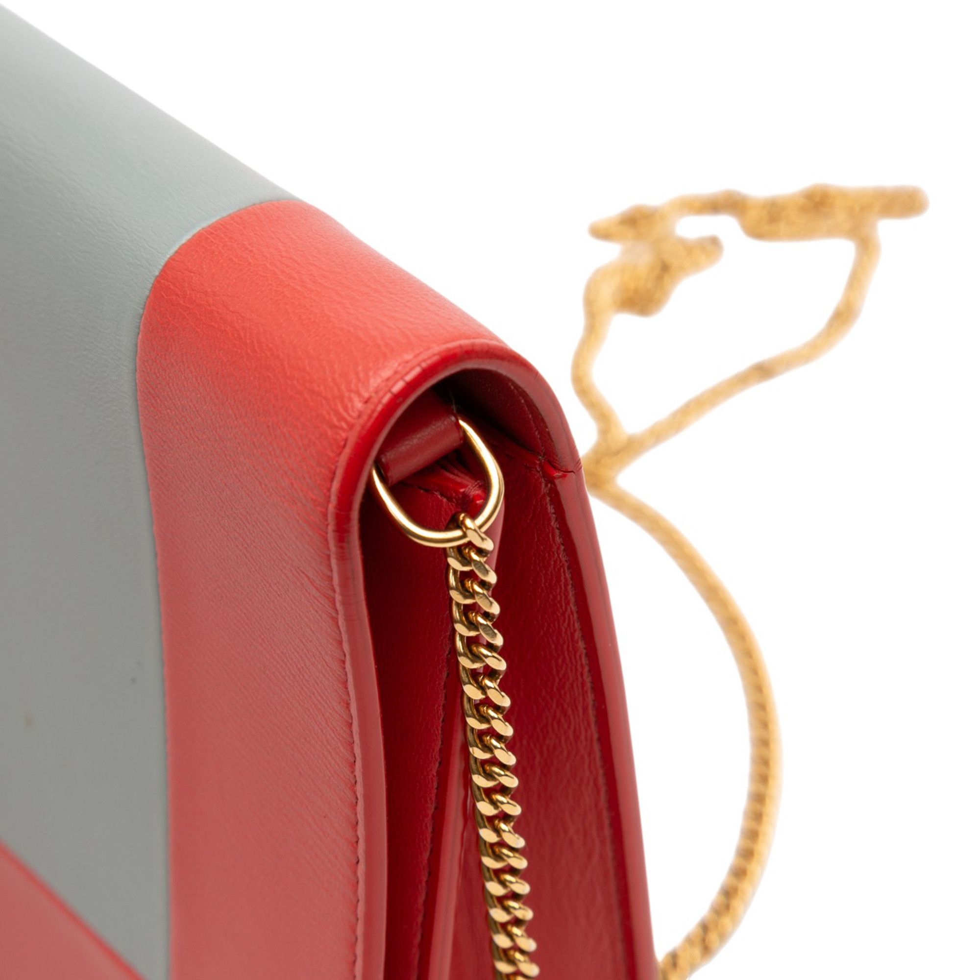 Celine Celine Leather Frame Wallet on Chain Size ONE SIZE - 8 Thumbnail