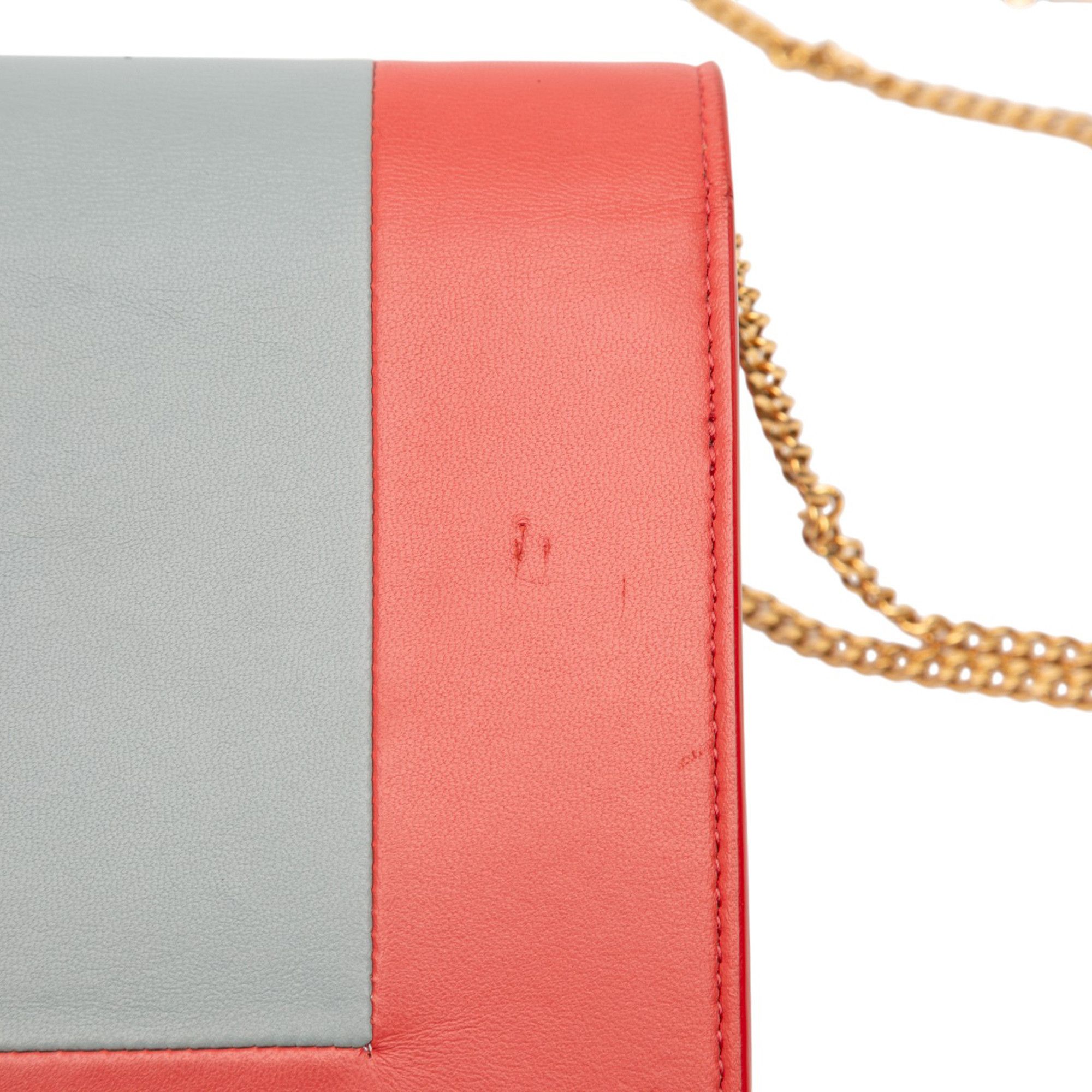 Celine Celine Leather Frame Wallet on Chain Size ONE SIZE - 9 Thumbnail