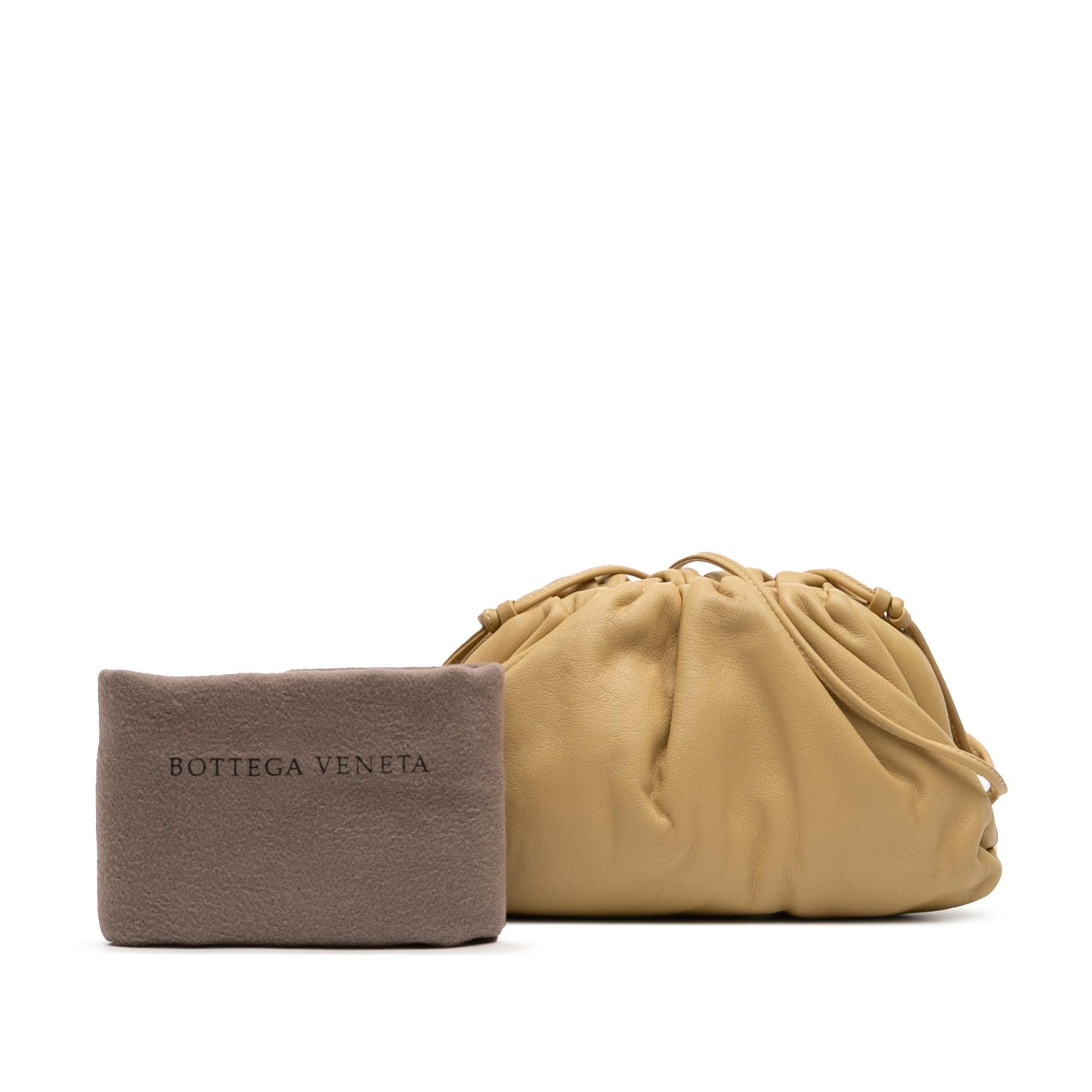 Bottega Veneta Bottega Veneta Lambskin The Mini Pouch Crossbody Size ONE SIZE - 12 Thumbnail