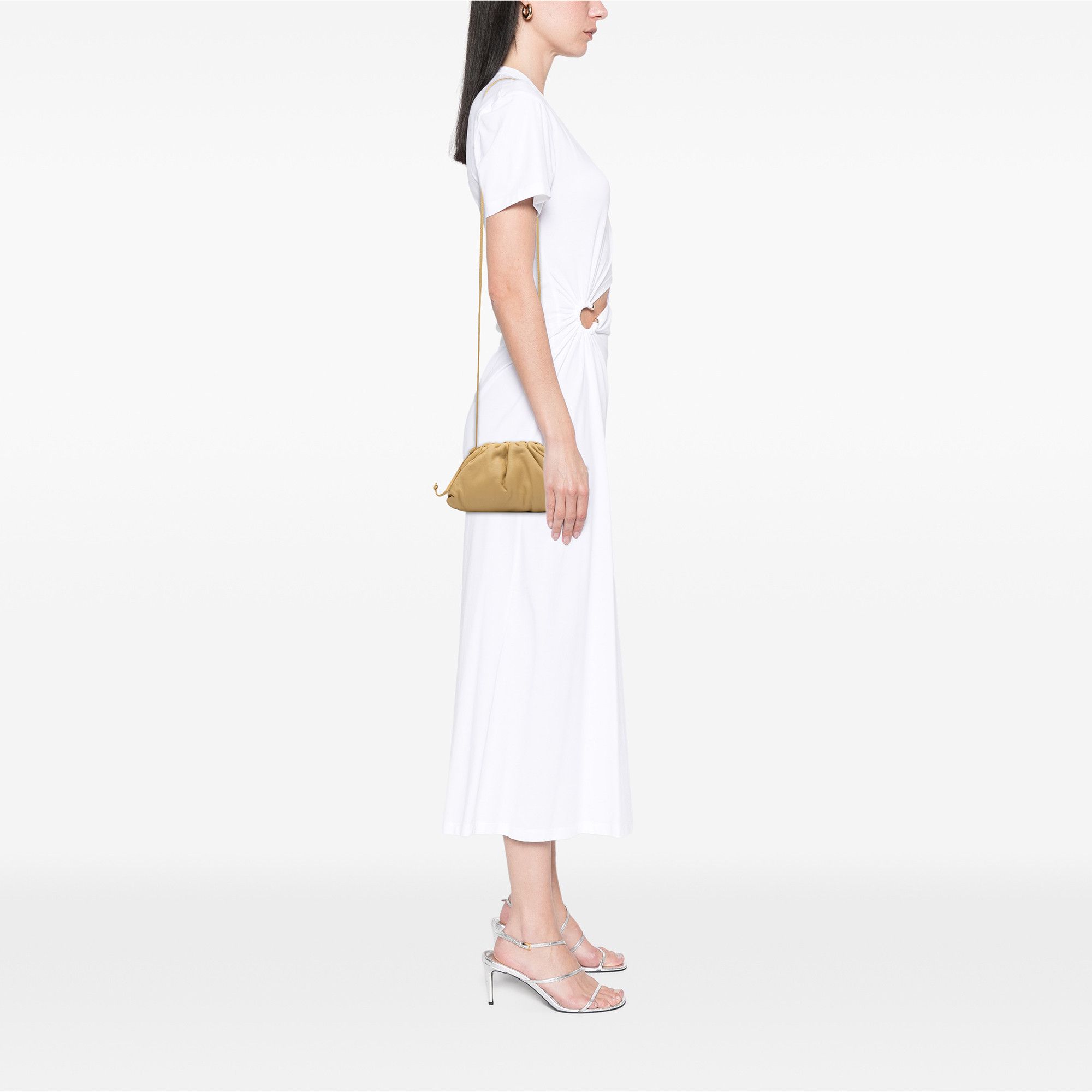 Bottega Veneta Bottega Veneta Lambskin The Mini Pouch Crossbody Size ONE SIZE - 11 Thumbnail