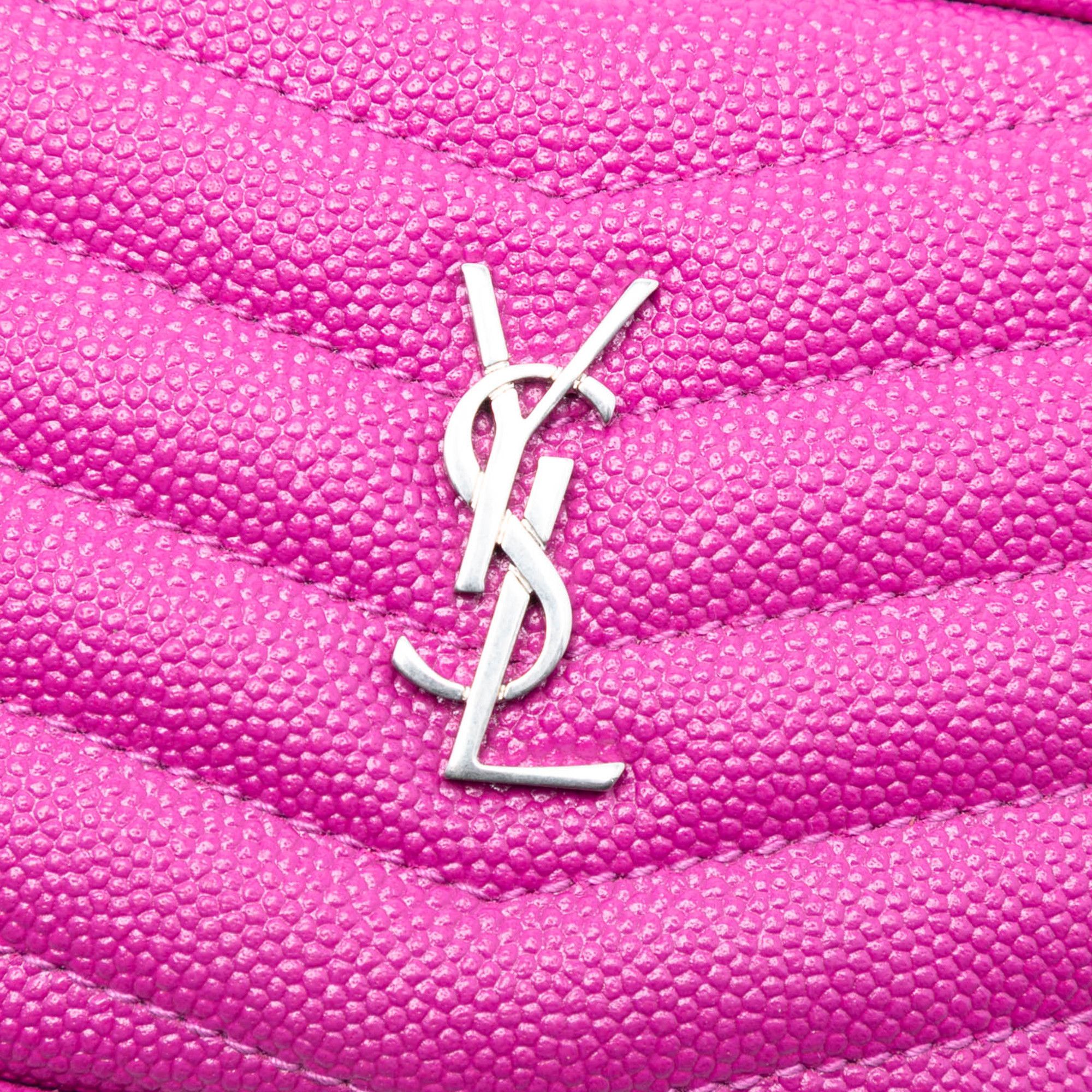 Yves Saint Laurent Yves Saint Laurent Baby Matelasse Grain De Poudre Monogram Lou Camera Bag Size ONE SIZE - 6 Thumbnail