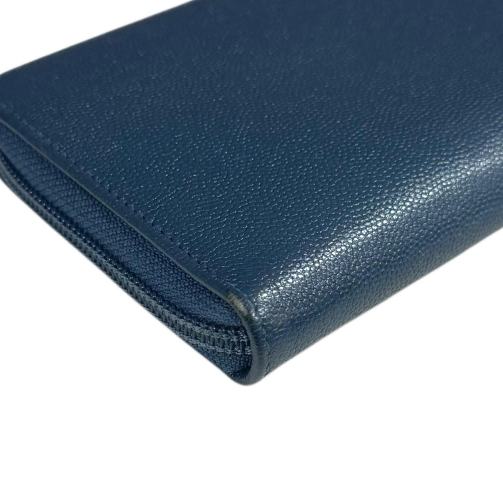 Chanel Chanel Coco Button Long Wallet Leather Women's CHANEL Size ONE SIZE - 11 Thumbnail