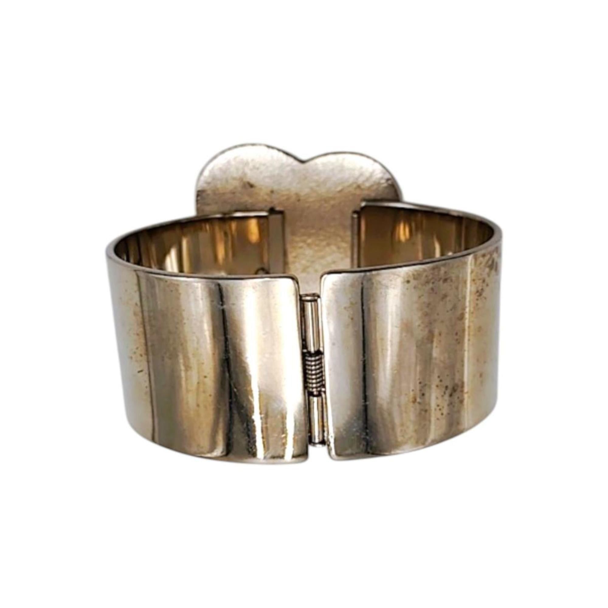 Chanel CHANEL Bangle Bracelet 98P Camellia Metal Black x White Size ONE SIZE - 4 Thumbnail