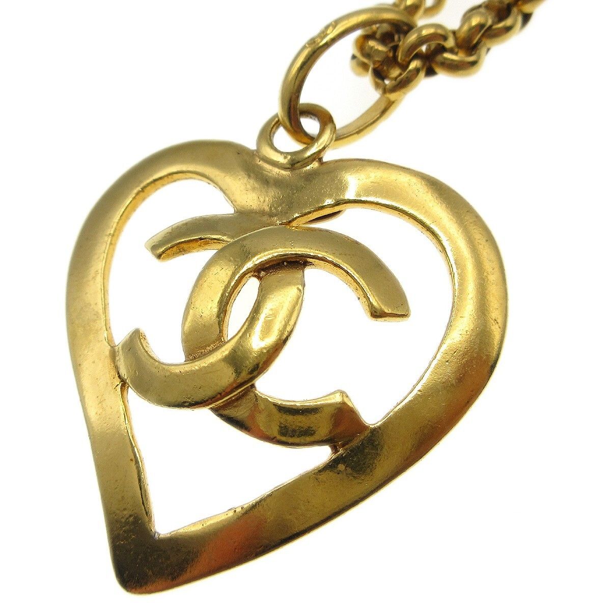 Chanel Chanel CC Heart Pendant Metal Size ONE SIZE - 2 Thumbnail