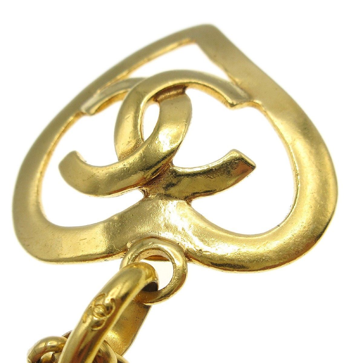 Chanel Chanel CC Heart Pendant Metal Size ONE SIZE - 4 Thumbnail