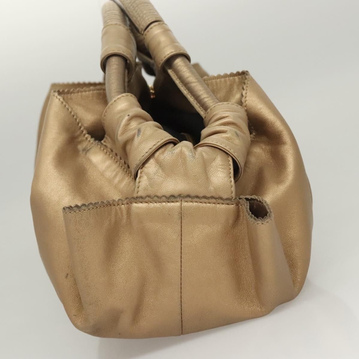 Loewe Loewe Anagram Logo Nappa Aire Hand Bag Leather Size ONE SIZE - 4 Thumbnail