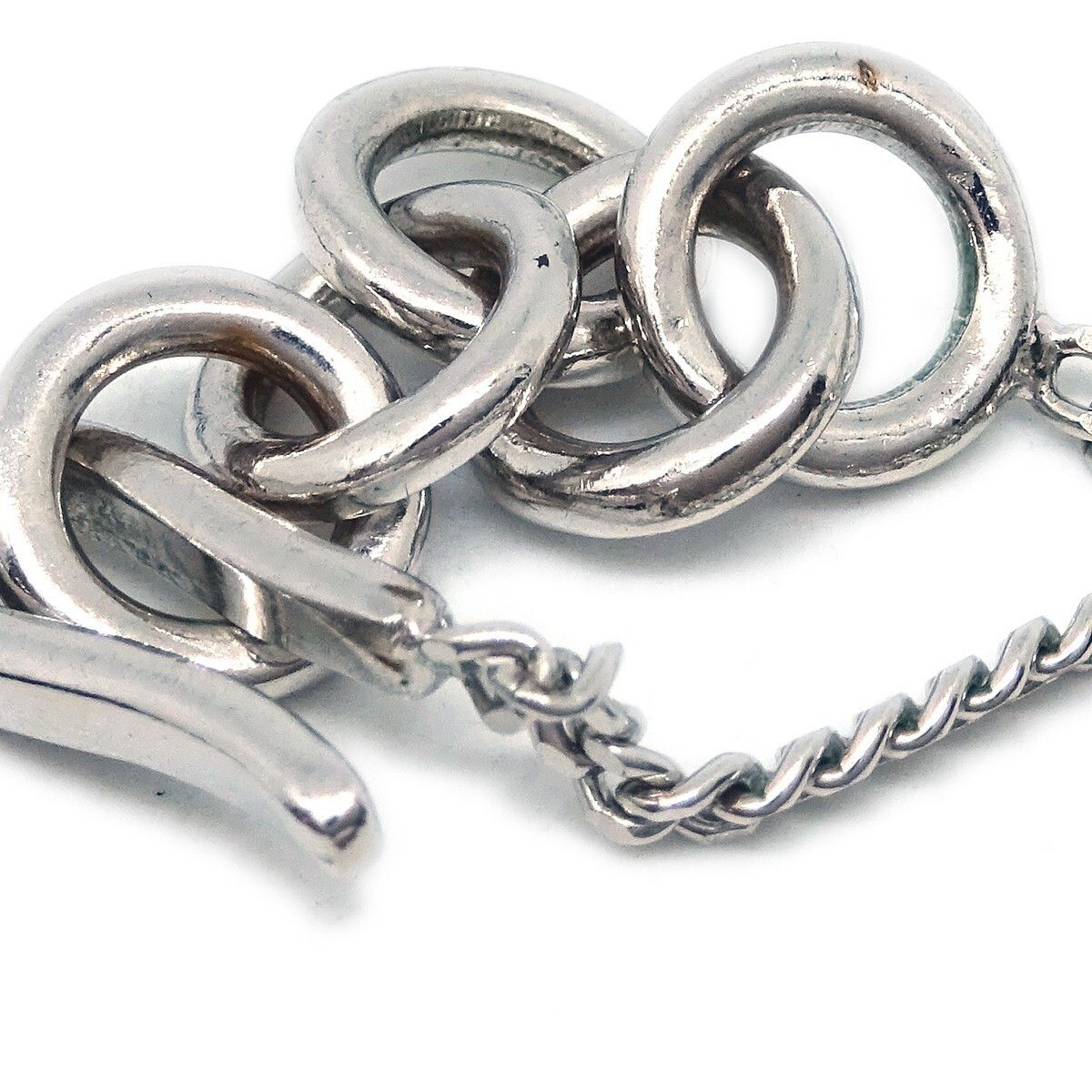 Chanel Chanel Vintage CC Pendent Plated Metal Size ONE SIZE - 3 Thumbnail
