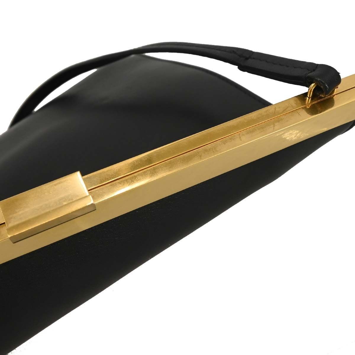 Celine Celine Clasp Crossbody Bag Leather Size ONE SIZE - 6 Thumbnail