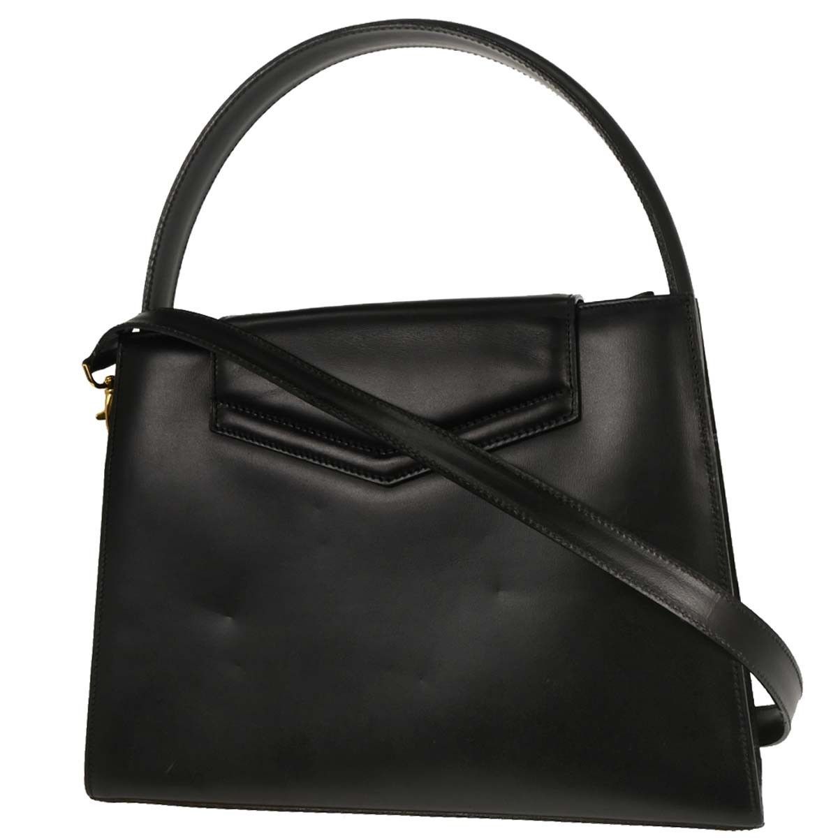 Celine Celine Gancini Handbag Leather Size ONE SIZE - 2 Thumbnail