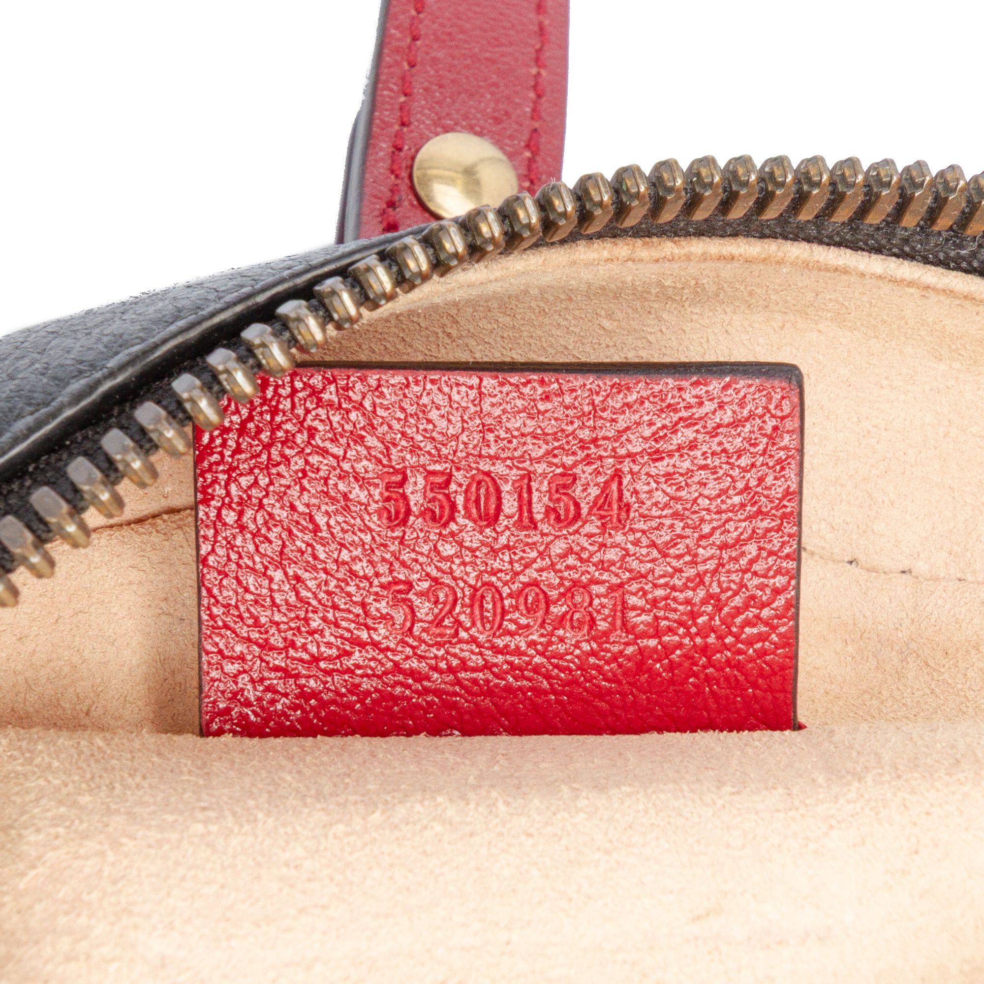 Gucci Gucci Mini GG Marmont Matelasse Leather Torchon Round Crossbody Size ONE SIZE - 6 Thumbnail