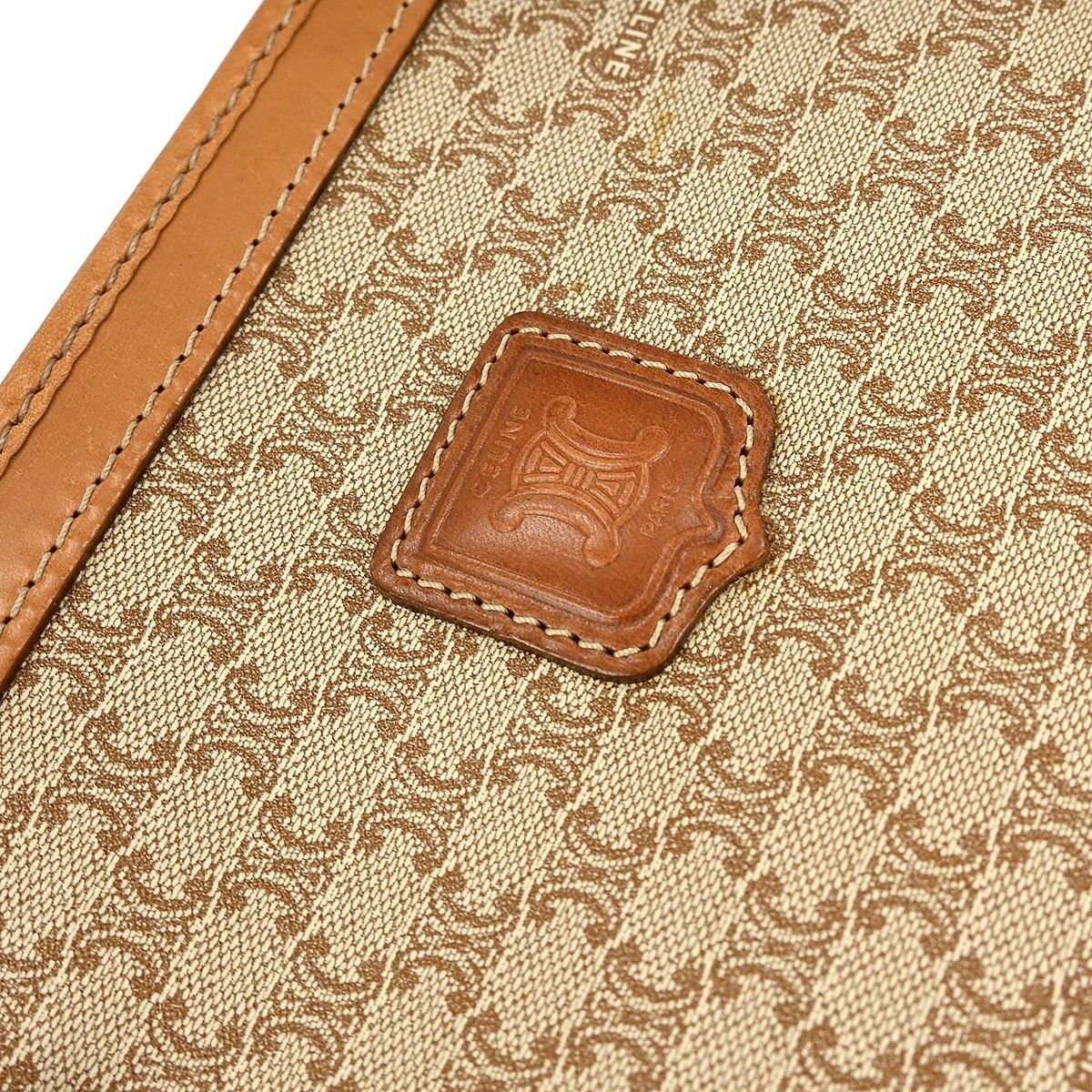 Celine Celine Macadam Pochette Canvas and Leather Size ONE SIZE - 5 Thumbnail
