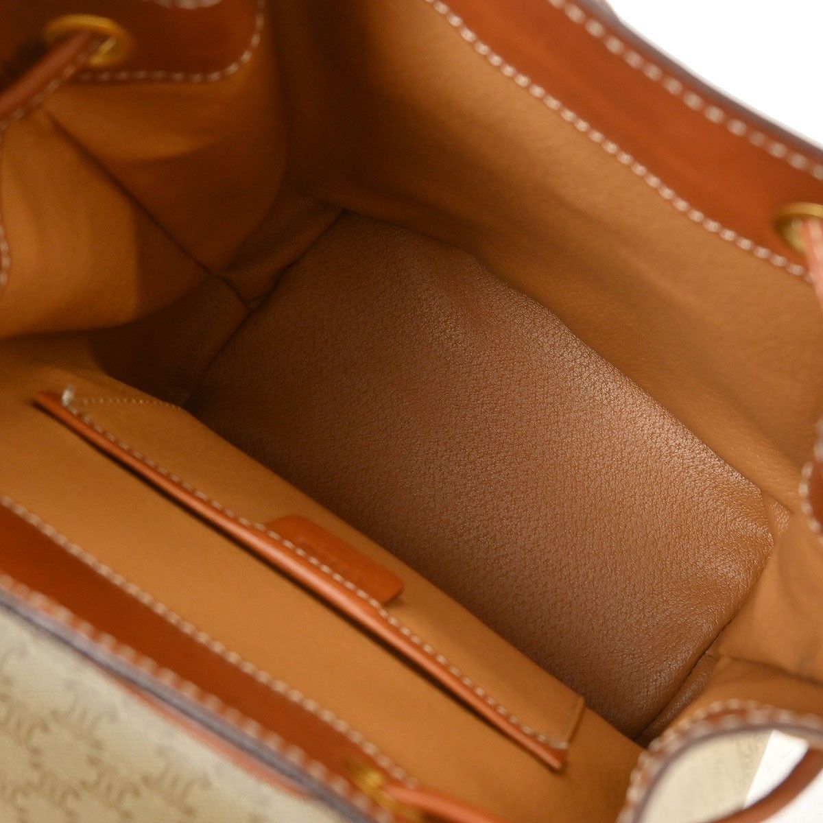 Celine Celine Vintage Macadam Backpack Canvas and Leather Size ONE SIZE - 3 Thumbnail