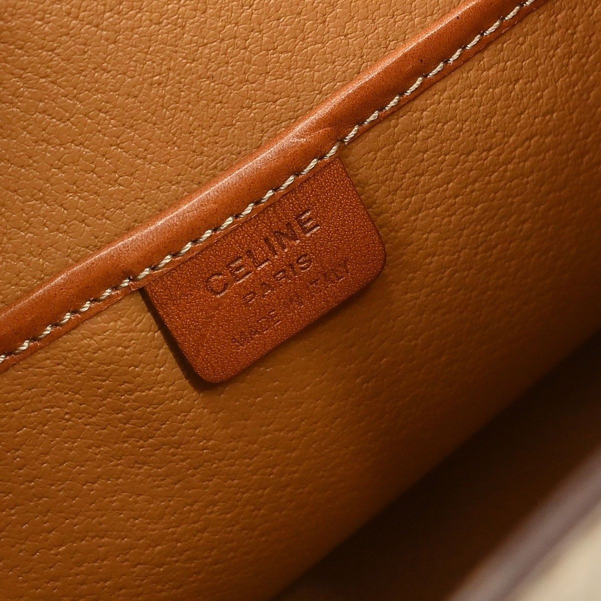 Celine Celine Vintage Macadam Backpack Canvas and Leather Size ONE SIZE - 4 Thumbnail