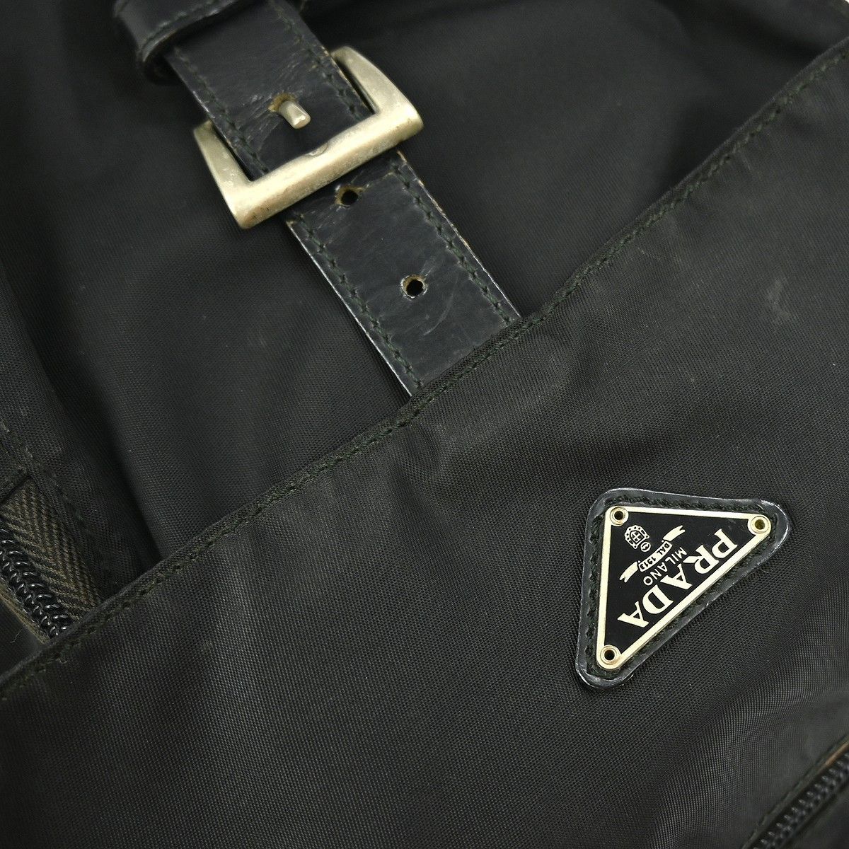 Prada Prada Buckle Messenger Bag Tessuto Size ONE SIZE - 7 Thumbnail
