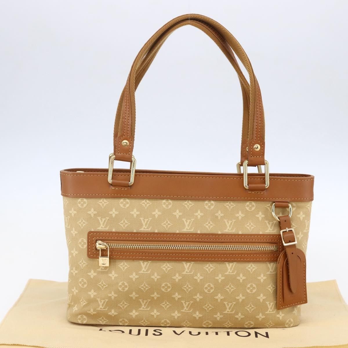 Louis Vuitton Louis Vuitton Lucille Handbag Mini Lin Size ONE SIZE - 15 Thumbnail
