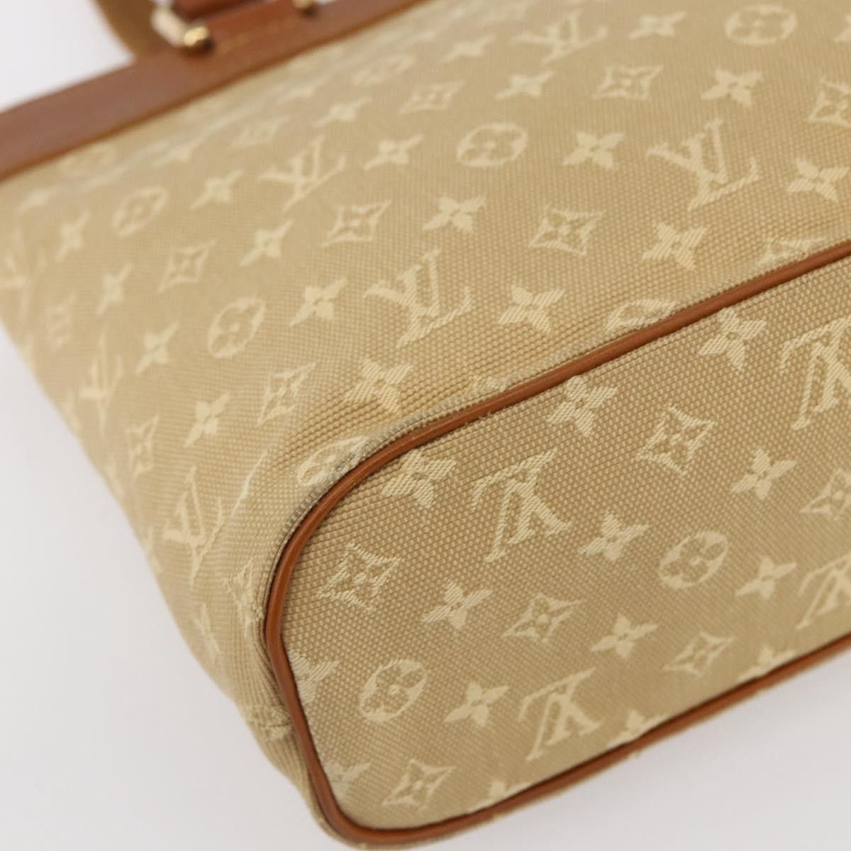 Louis Vuitton Louis Vuitton Lucille Handbag Mini Lin Size ONE SIZE - 11 Thumbnail