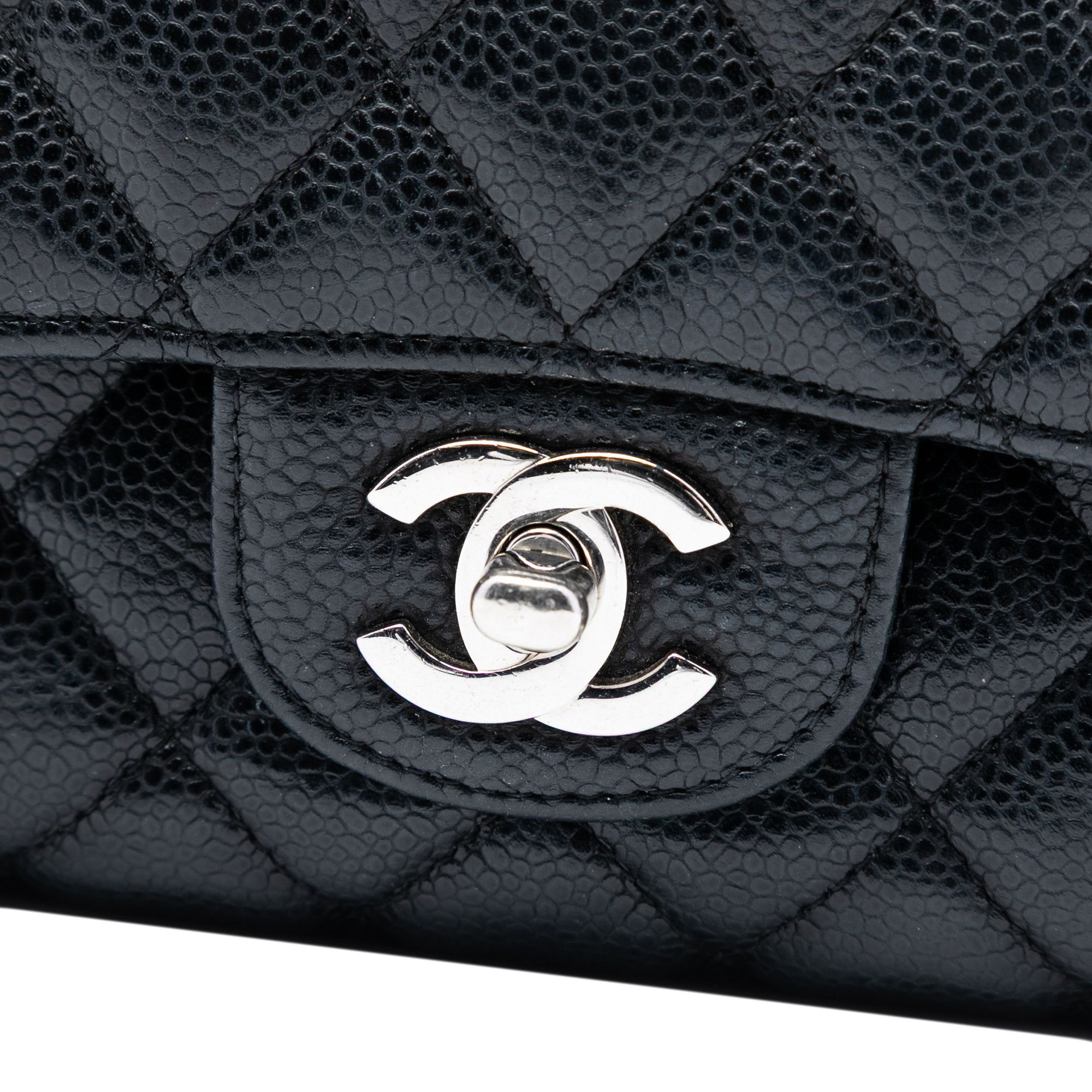Chanel Chanel Medium Classic Caviar Double Flap Size ONE SIZE - 6 Thumbnail