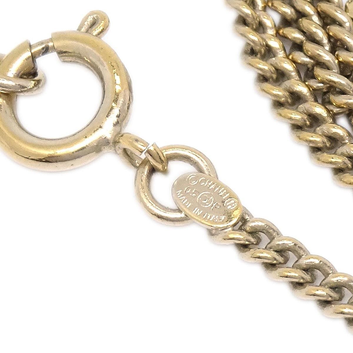 Chanel Chanel CC Heart Pendant Metal with Crystals Size ONE SIZE - 4 Thumbnail