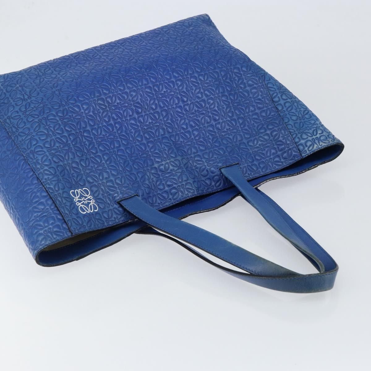 Loewe Loewe Vintage Anagram Tote Leather Size ONE SIZE - 15 Thumbnail