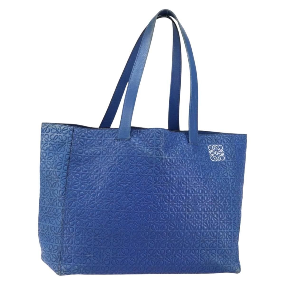 Loewe Loewe Vintage Anagram Tote Leather Size ONE SIZE - 17 Thumbnail