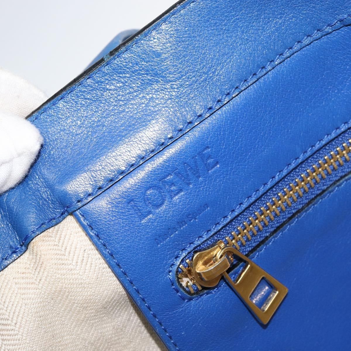 Loewe Loewe Vintage Anagram Tote Leather Size ONE SIZE - 6 Thumbnail