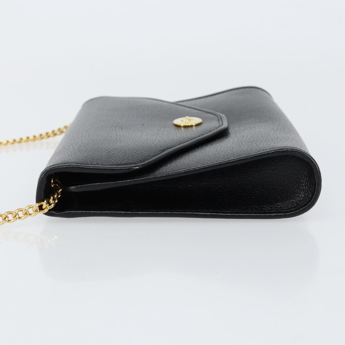 Dior Christian Dior Vintage Chain Flap Shoulder Bag Leather Size ONE SIZE - 4 Thumbnail