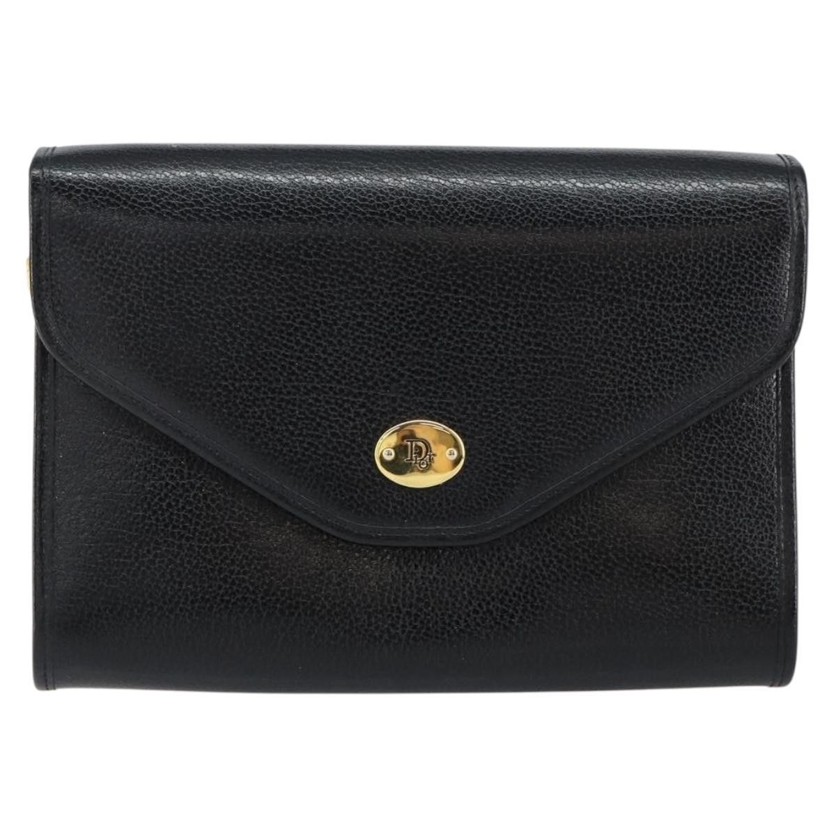 Dior Christian Dior Vintage Chain Flap Shoulder Bag Leather Size ONE SIZE - 18 Thumbnail