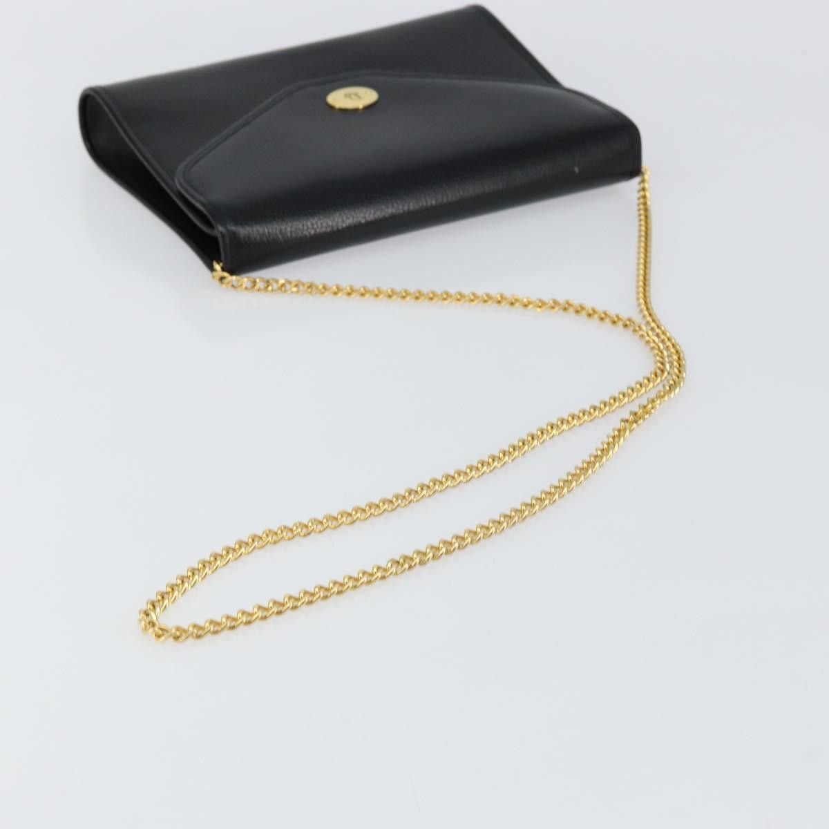 Dior Christian Dior Vintage Chain Flap Shoulder Bag Leather Size ONE SIZE - 7 Thumbnail