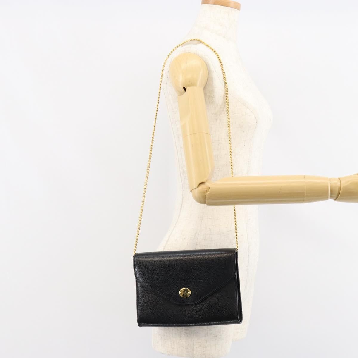 Dior Christian Dior Vintage Chain Flap Shoulder Bag Leather Size ONE SIZE - 12 Thumbnail